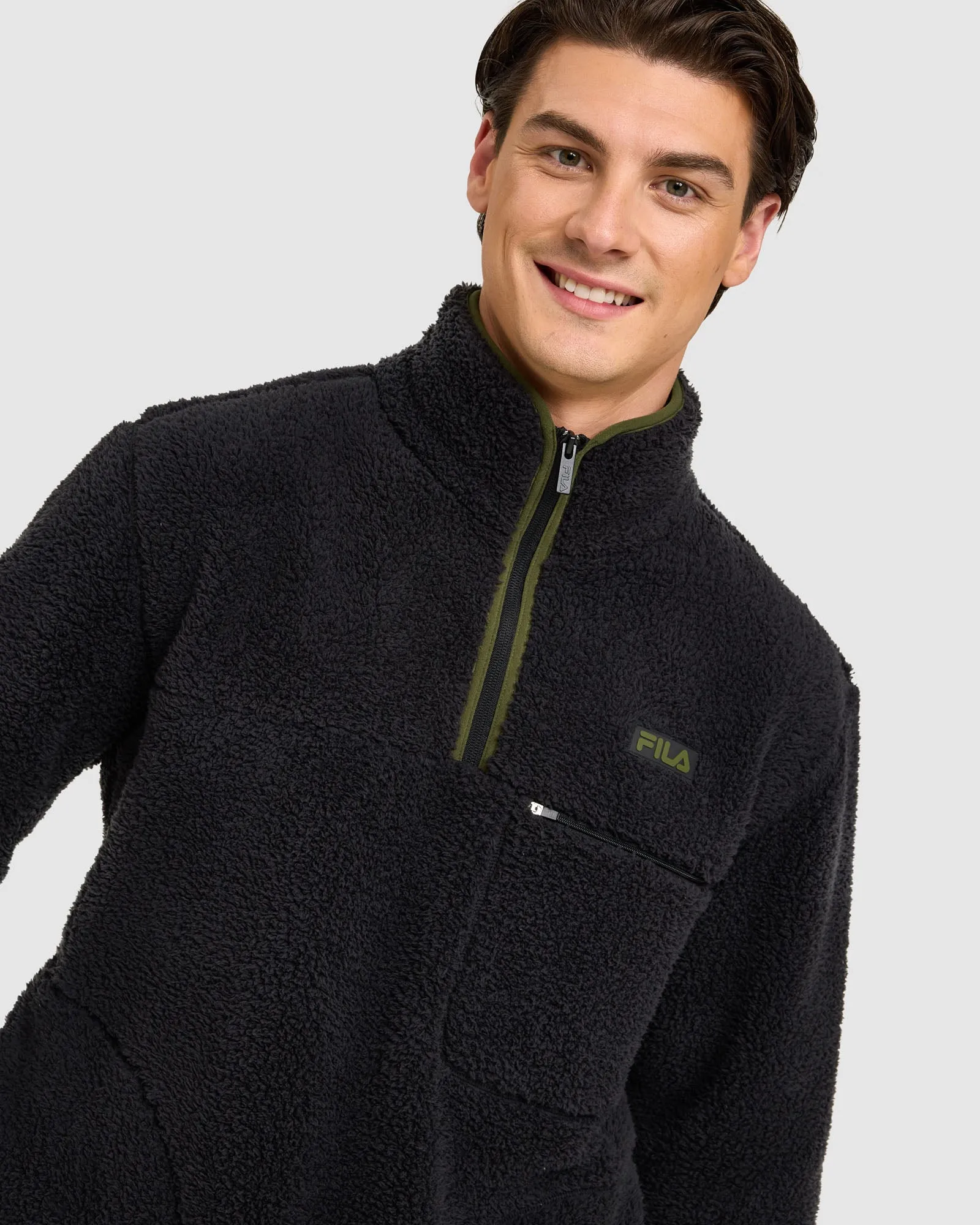 Men's Corsten Qtr Zip -FILA