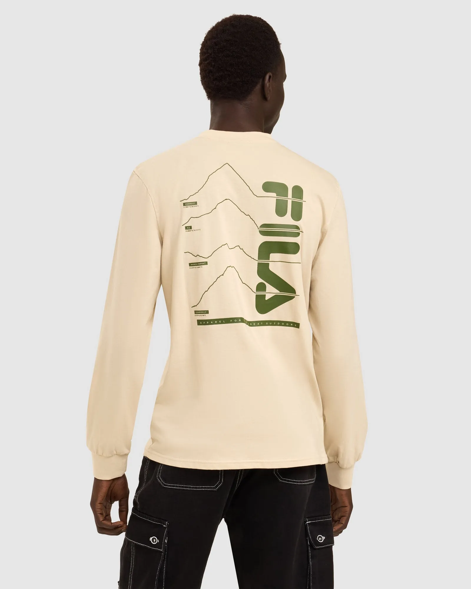 Men's Mandala LS Tee -FILA