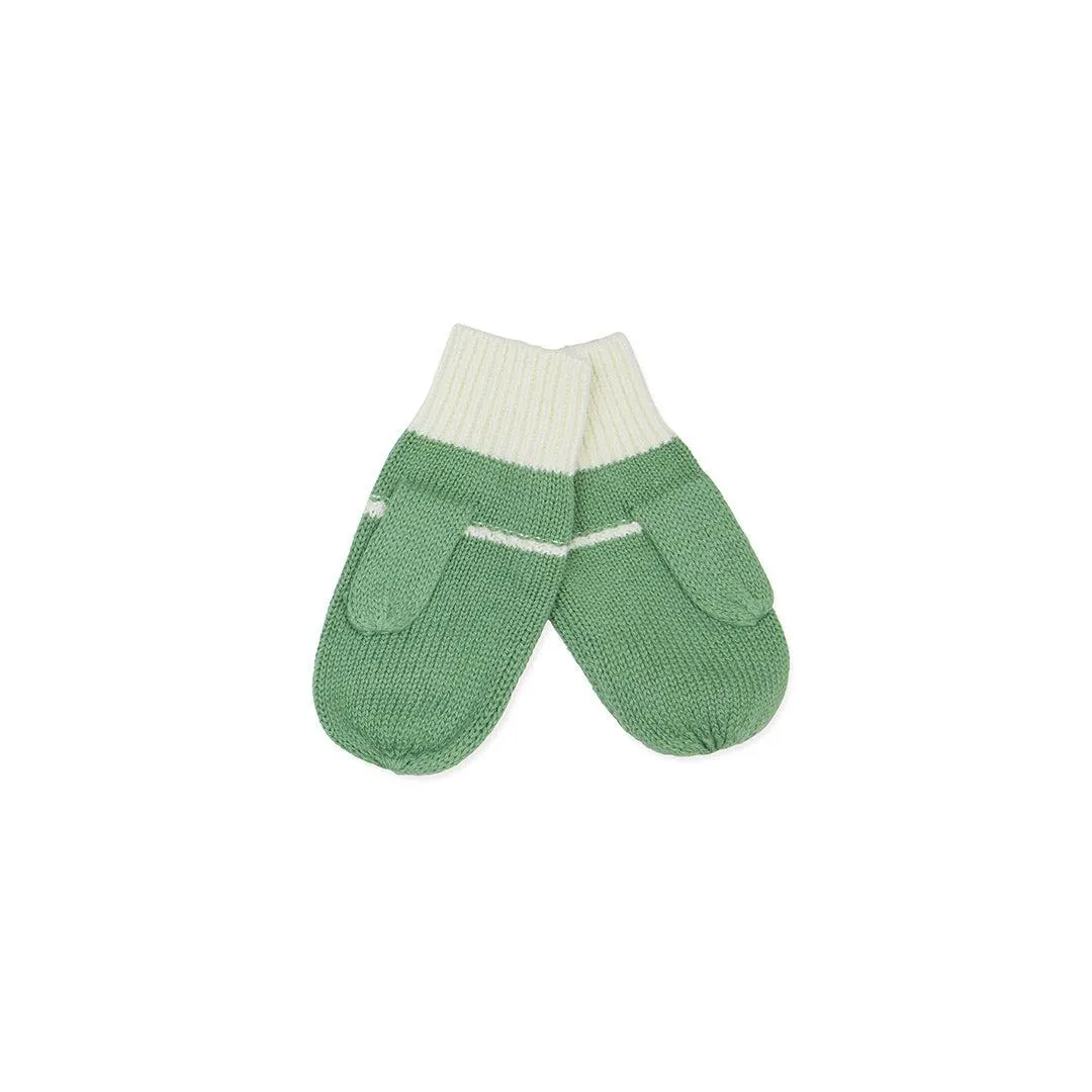 MORI Knitted Mittens - Kashmir Green