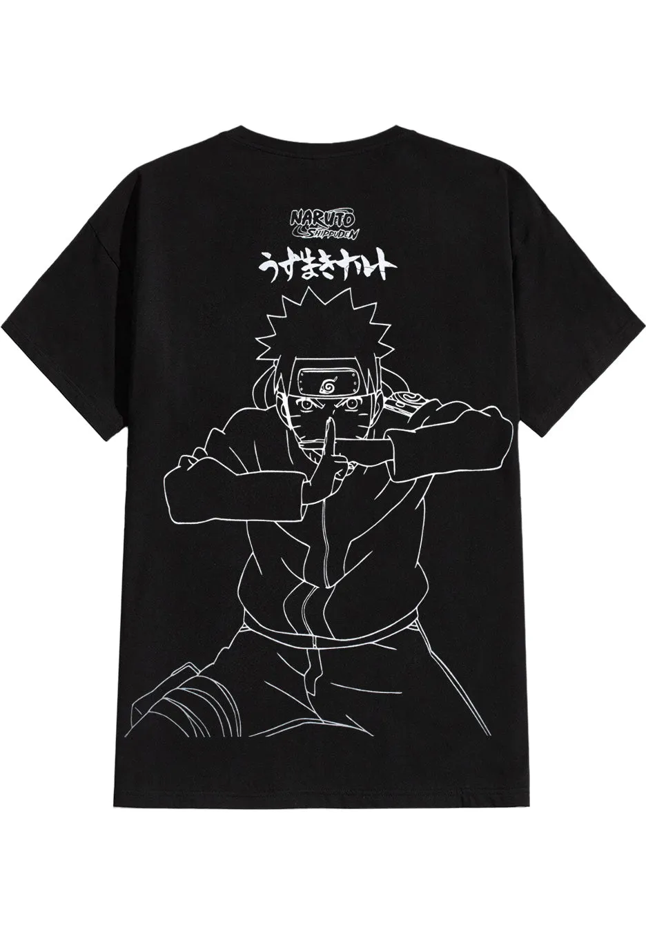 Naruto - Line Art - T-Shirt