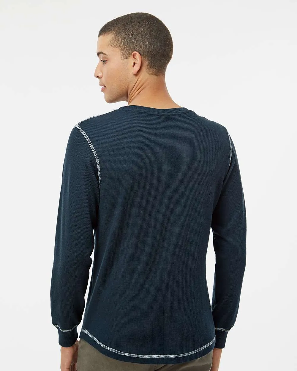 OUTLET-J America Vintage Thermal Long Sleeve T-Shirt