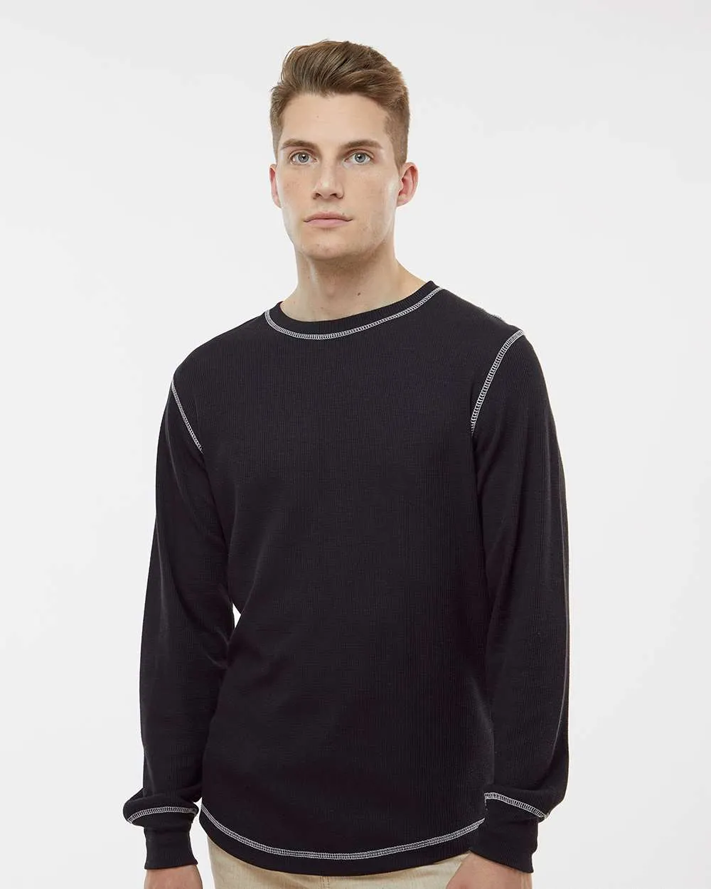OUTLET-J America Vintage Thermal Long Sleeve T-Shirt