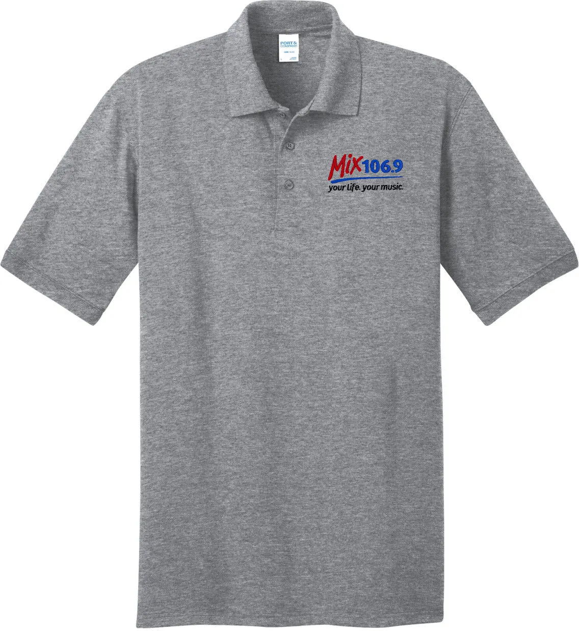 OUTLET-Port & Company Jersey Knit Polo Shirt