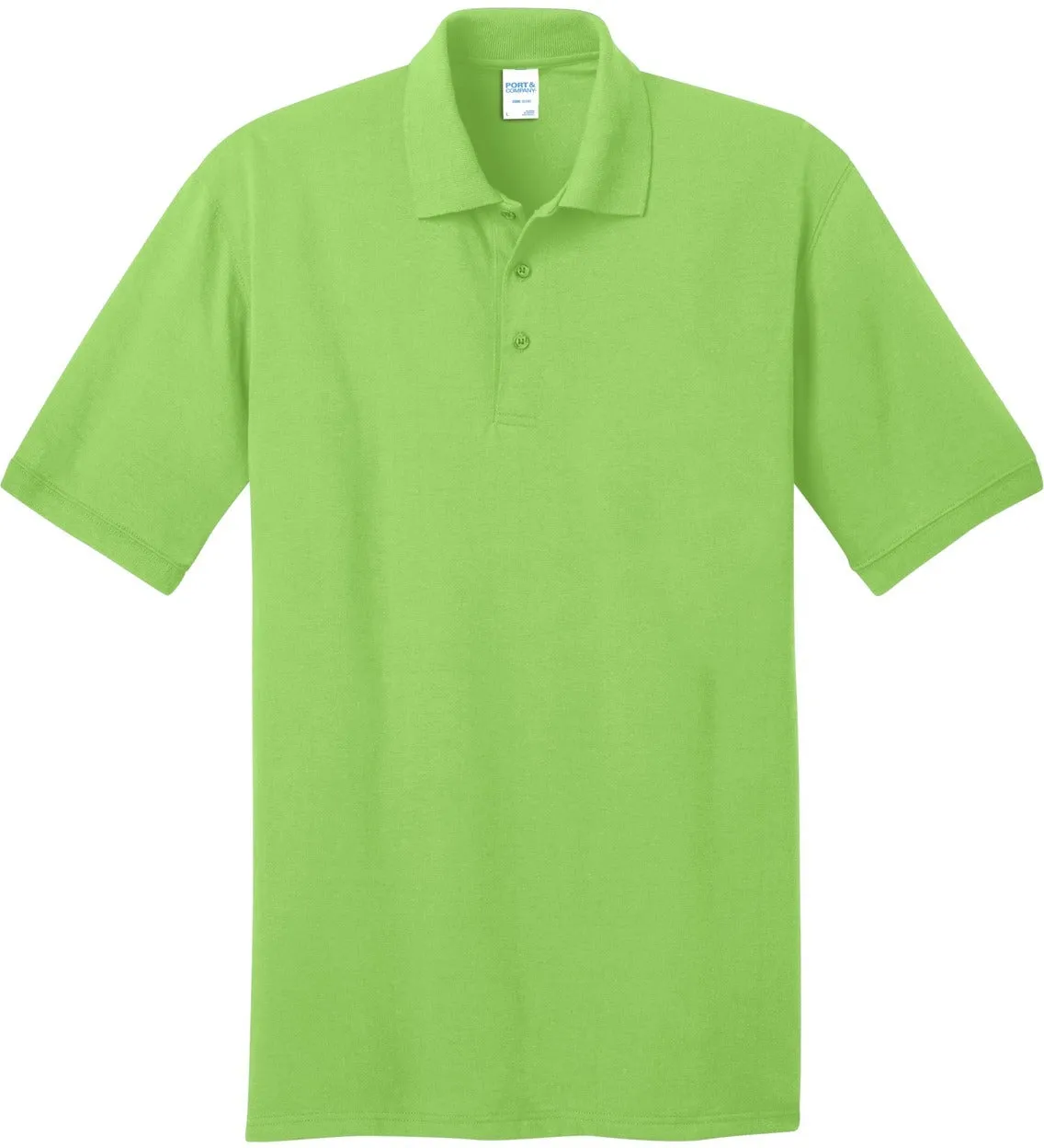 OUTLET-Port & Company Jersey Knit Polo Shirt