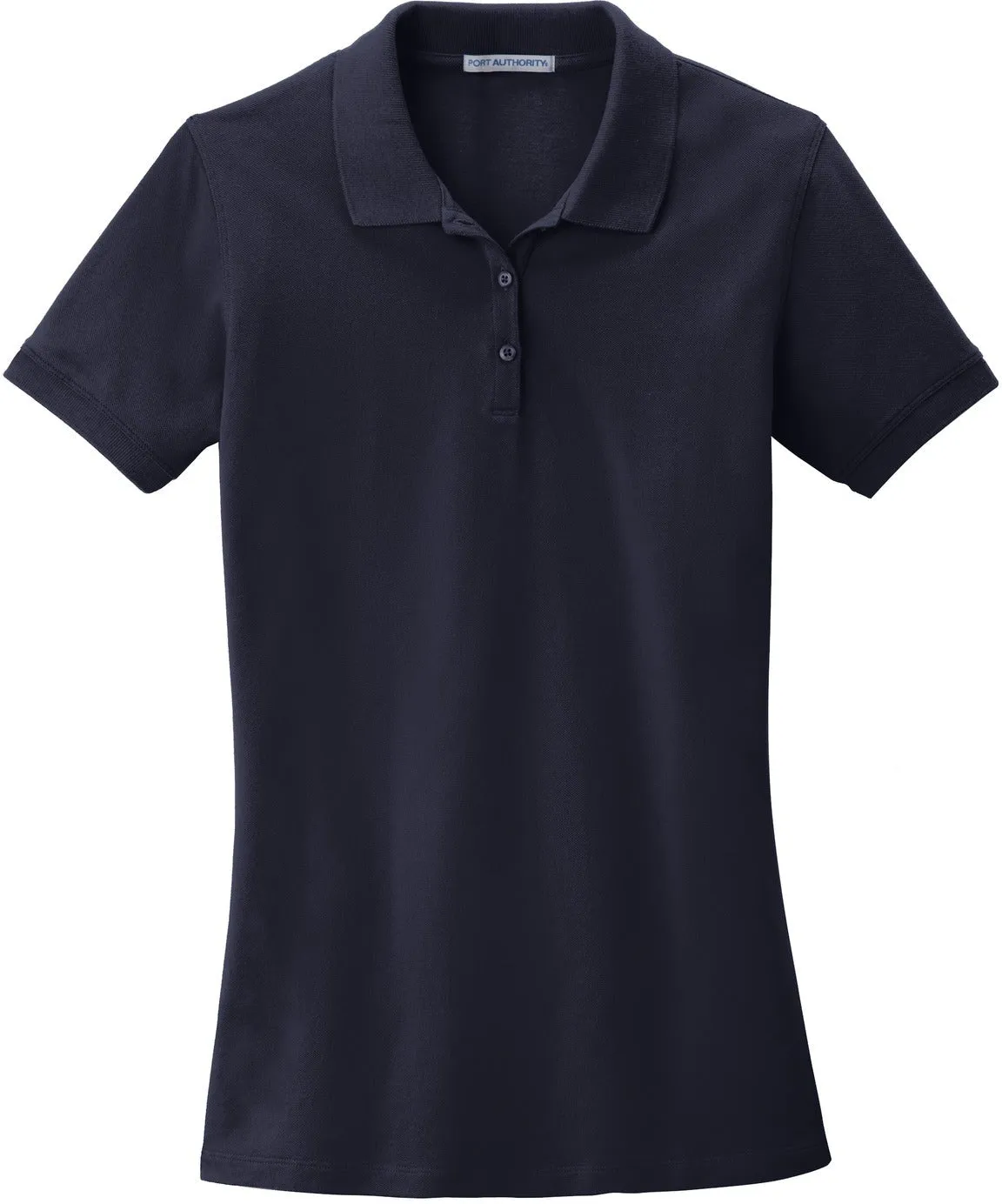 OUTLET-Port Authority Ladies EZCotton Pique Polo