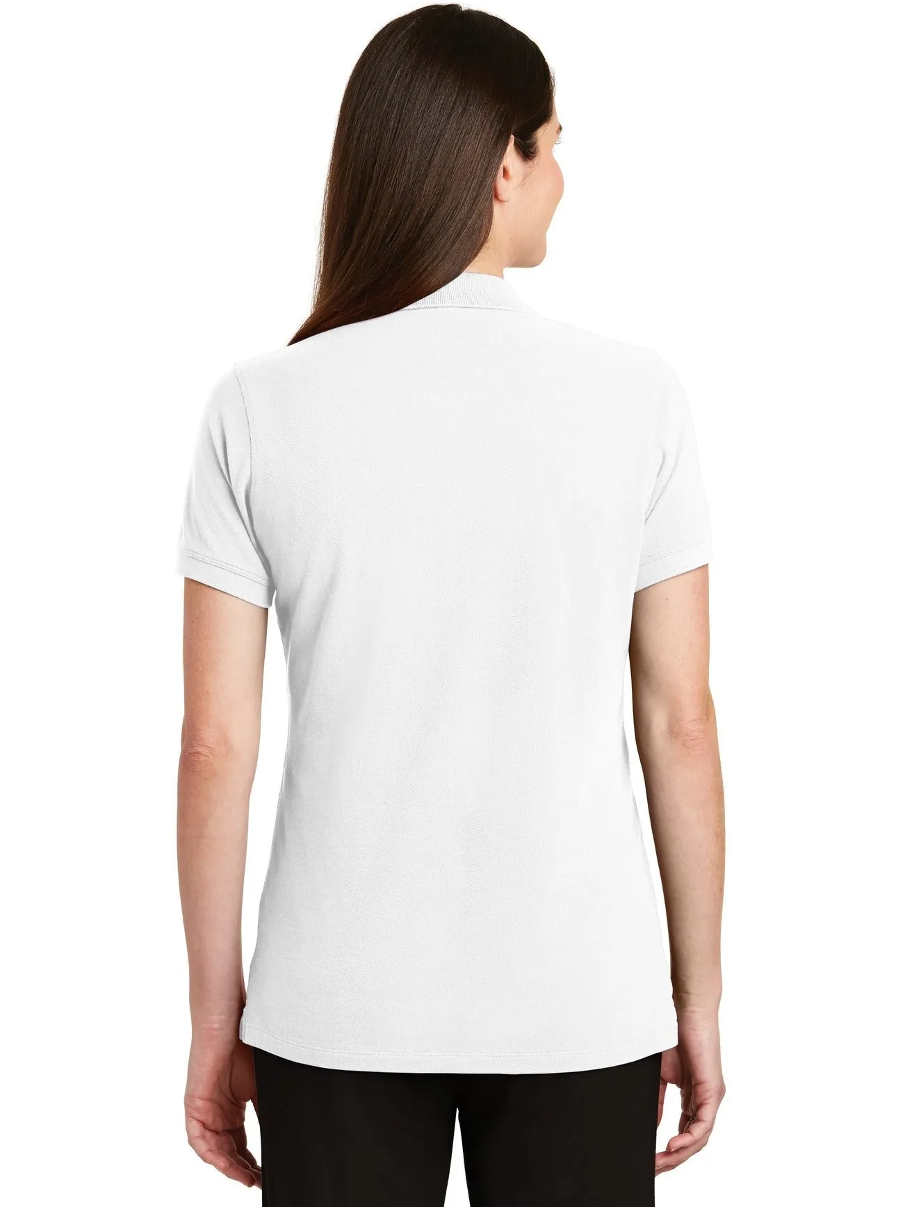 OUTLET-Port Authority Ladies EZCotton Pique Polo