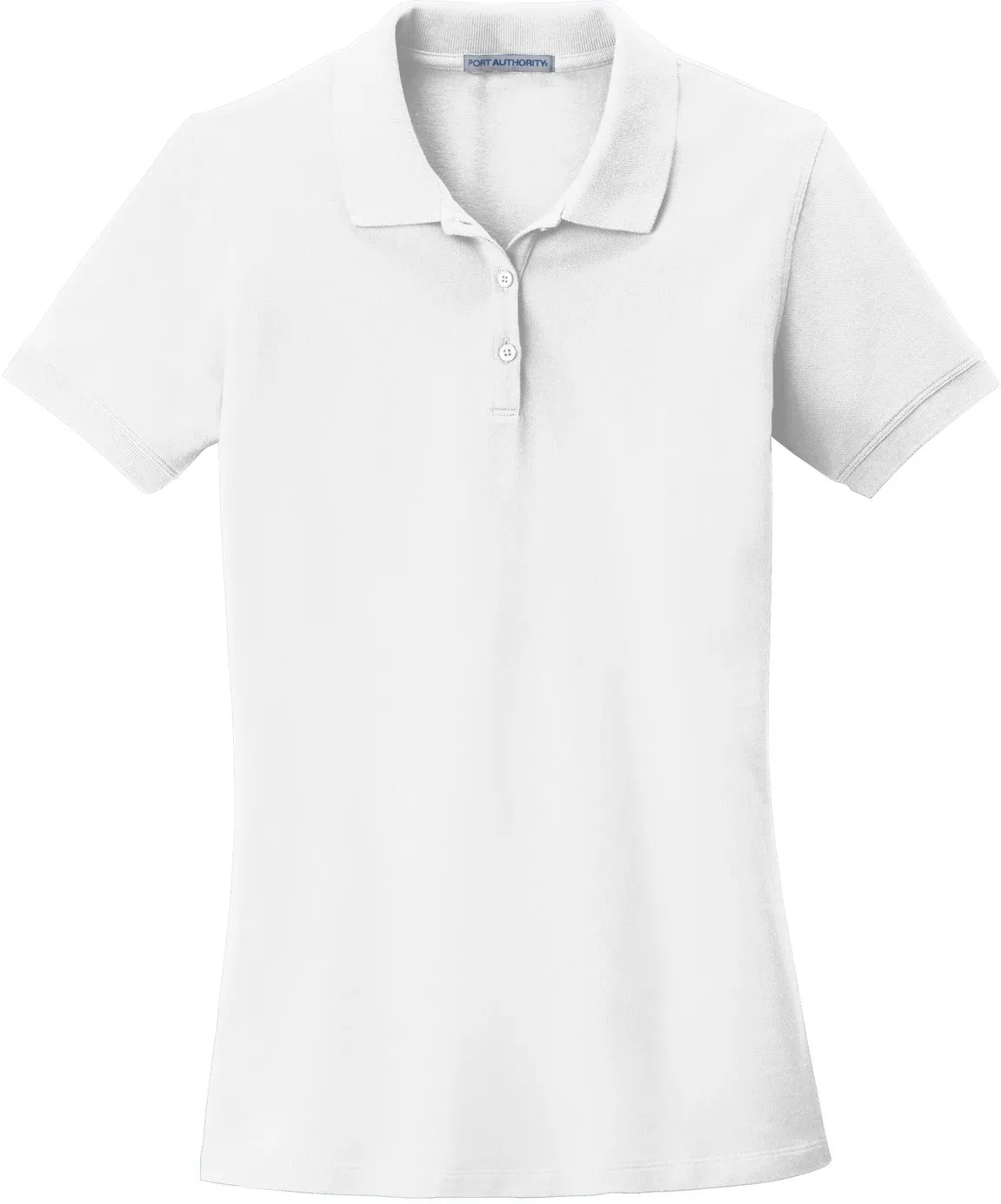 OUTLET-Port Authority Ladies EZCotton Pique Polo
