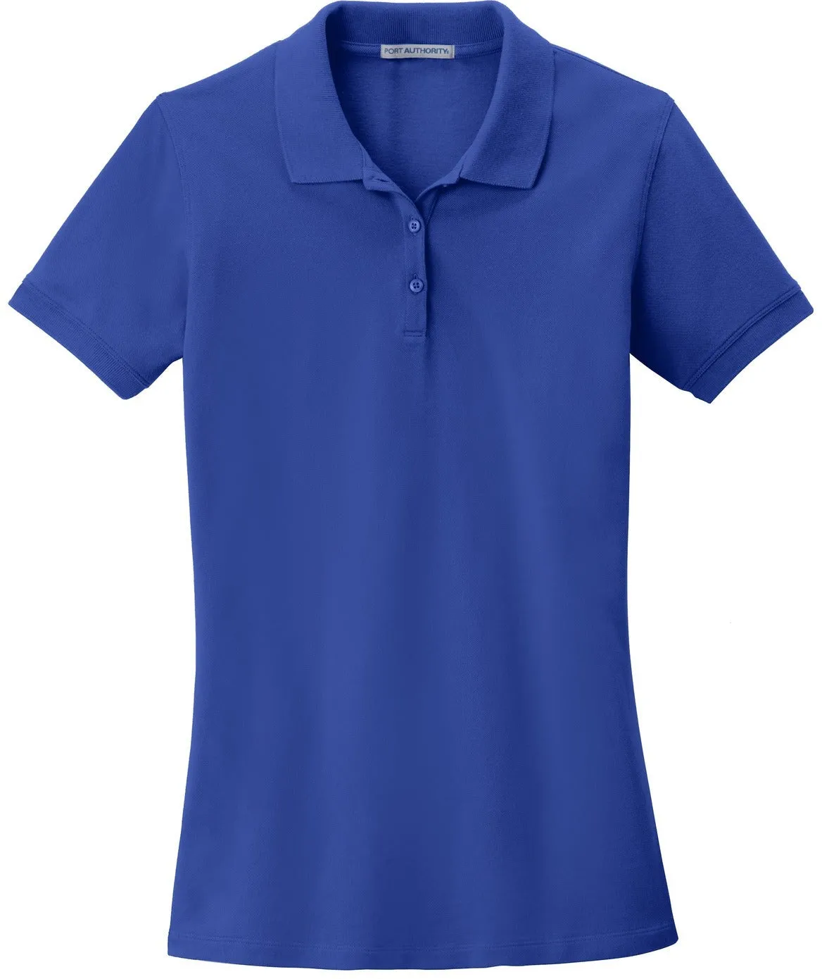 OUTLET-Port Authority Ladies EZCotton Pique Polo