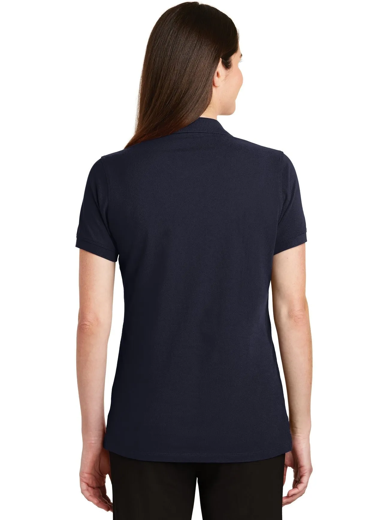 OUTLET-Port Authority Ladies EZCotton Pique Polo