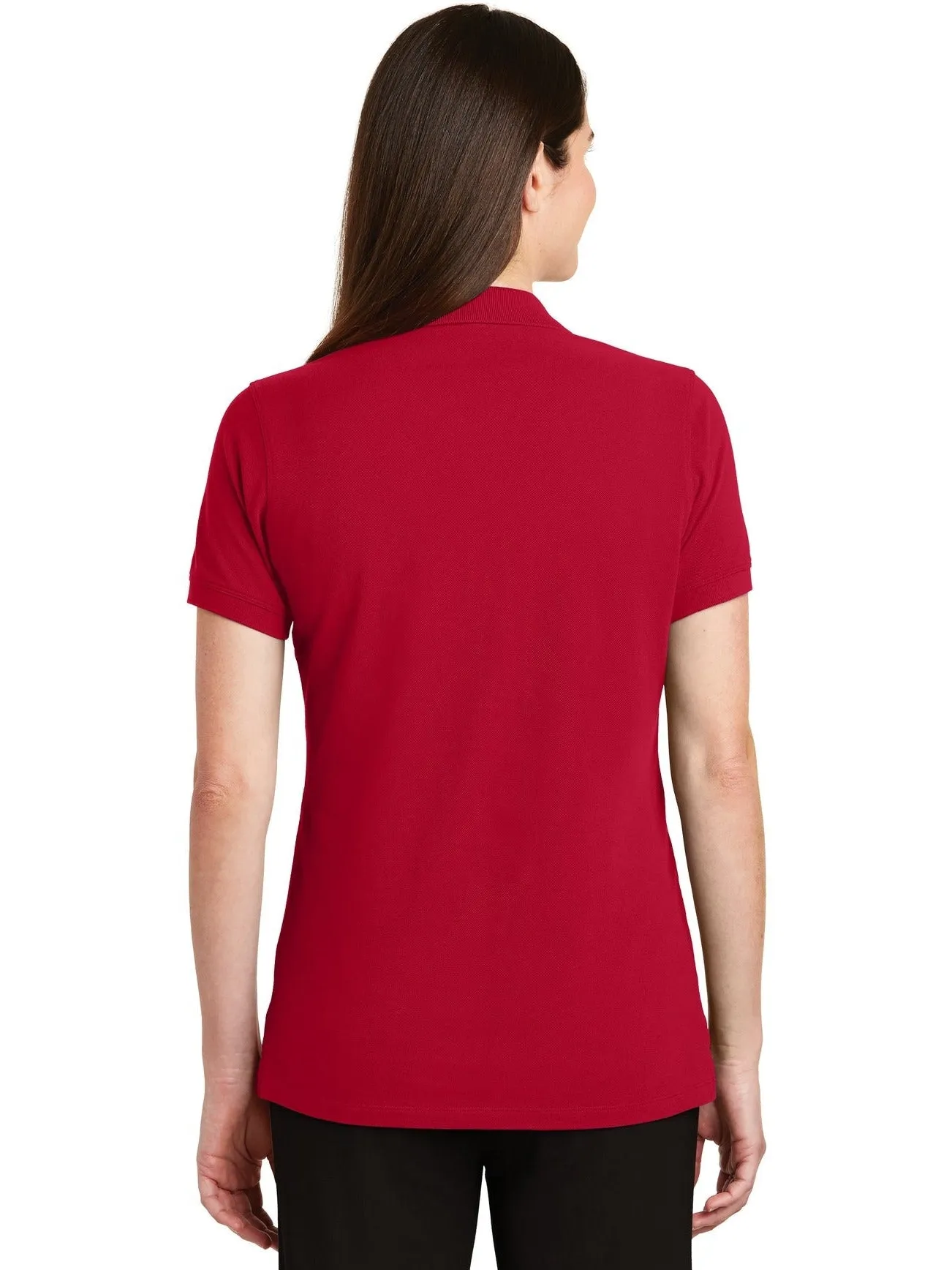 OUTLET-Port Authority Ladies EZCotton Pique Polo
