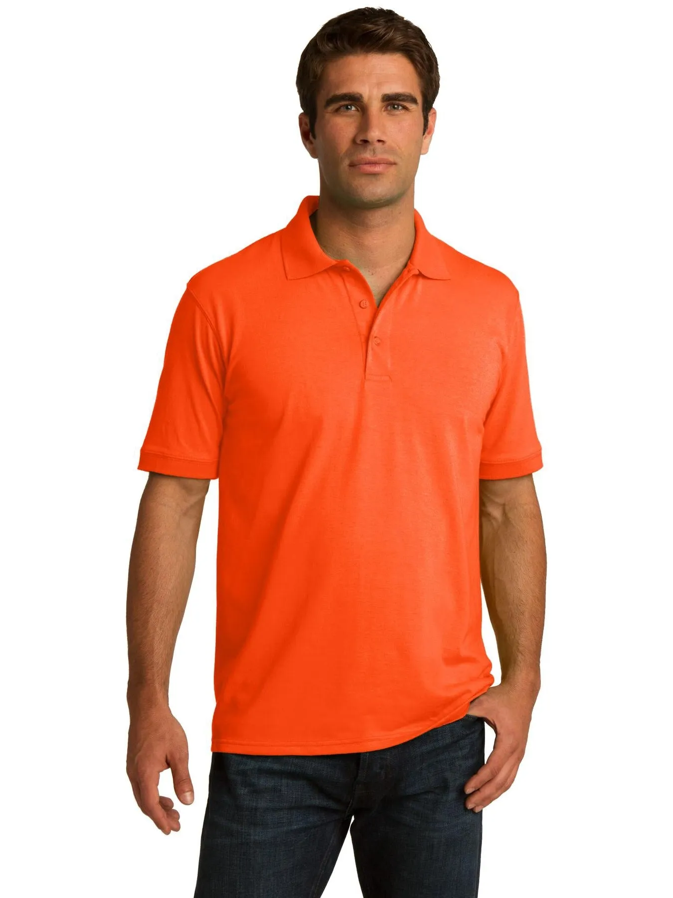 OUTLET-Port Authority Tall Jersey Knit Polo