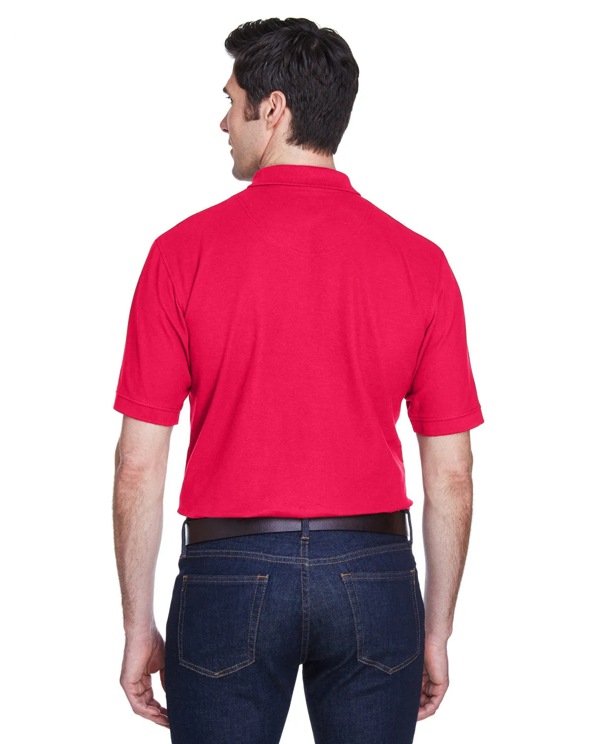 OUTLET-UltraClub Whisper Pique Polo Shirt