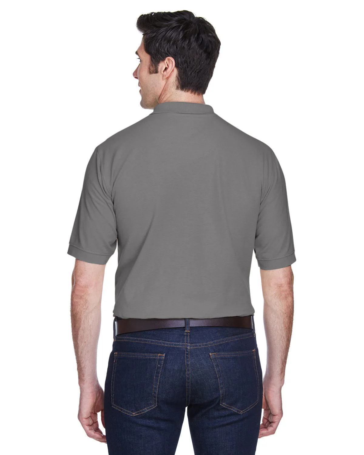 OUTLET-UltraClub Whisper Pique Polo Shirt