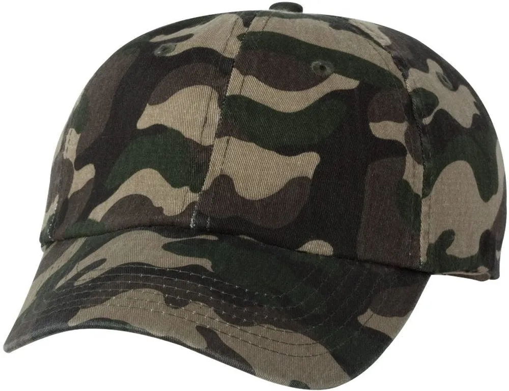 OUTLET-Valucap Adult Bio-Washed Classic Dads Cap