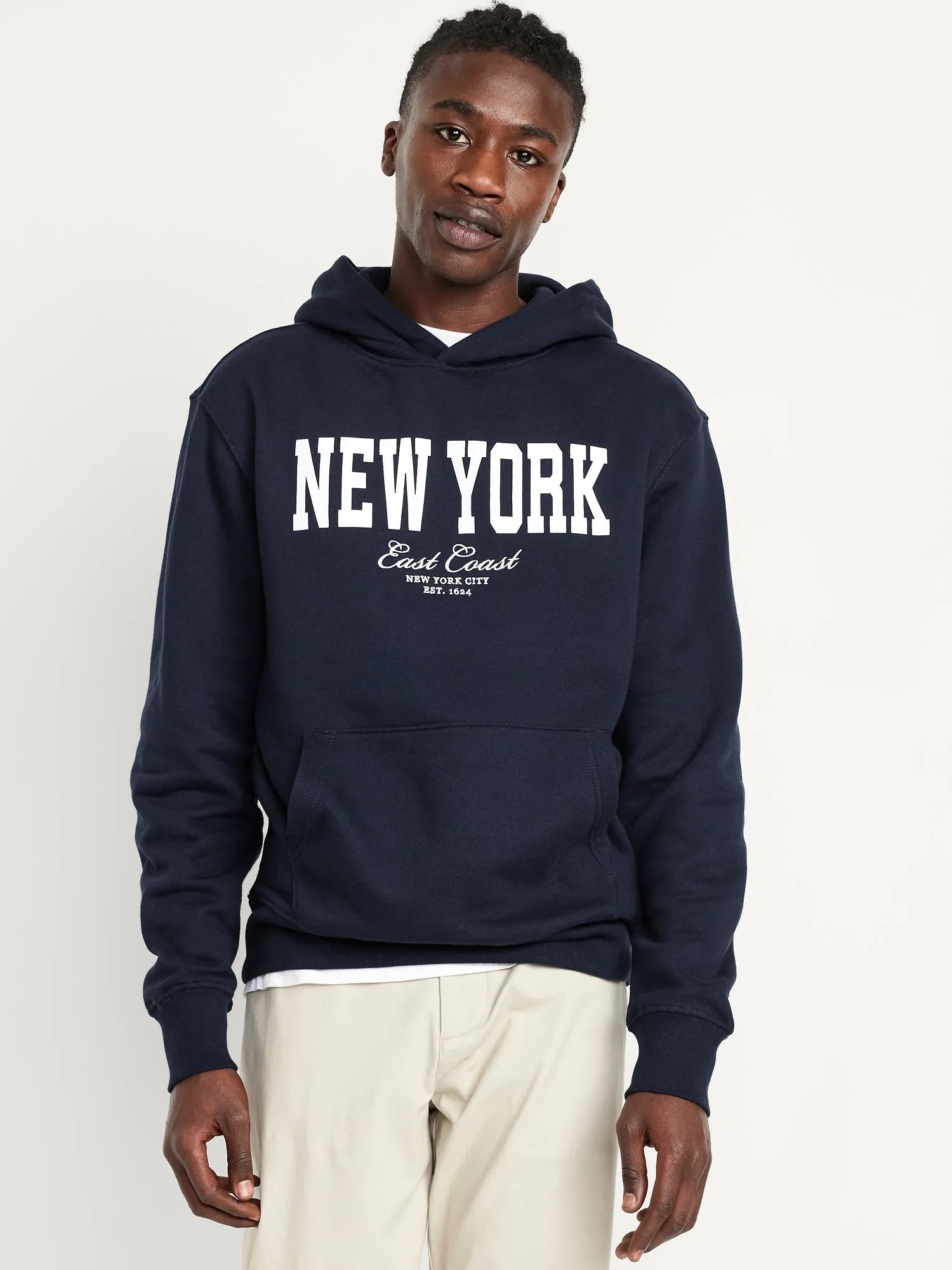 Oversized Essential Graphic Hoodie