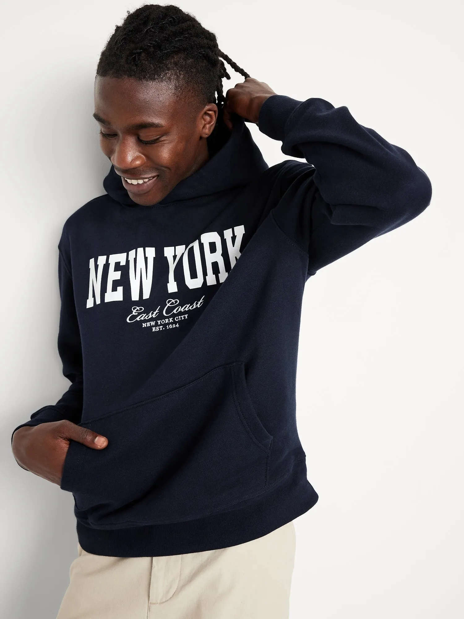 Oversized Essential Graphic Hoodie