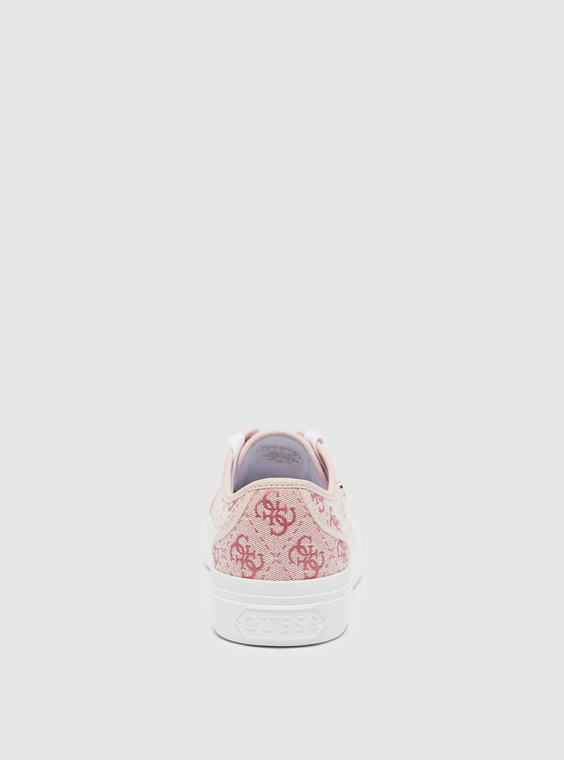 Pink Logo Jelexa Low Top Sneakers Guess