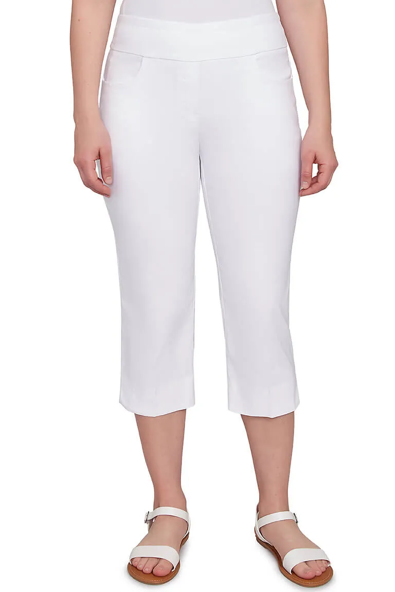 Pull-On Silky Capri Pant