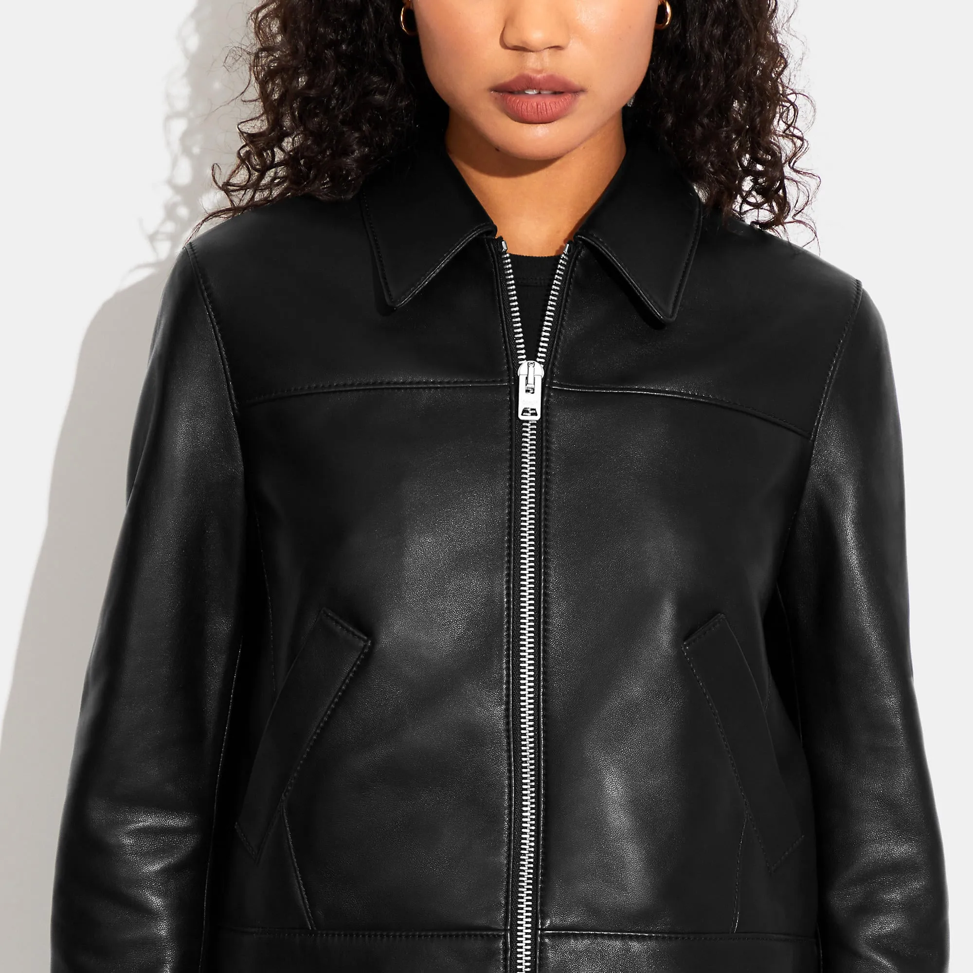 Reformation Coach Outlet Leather Jacket