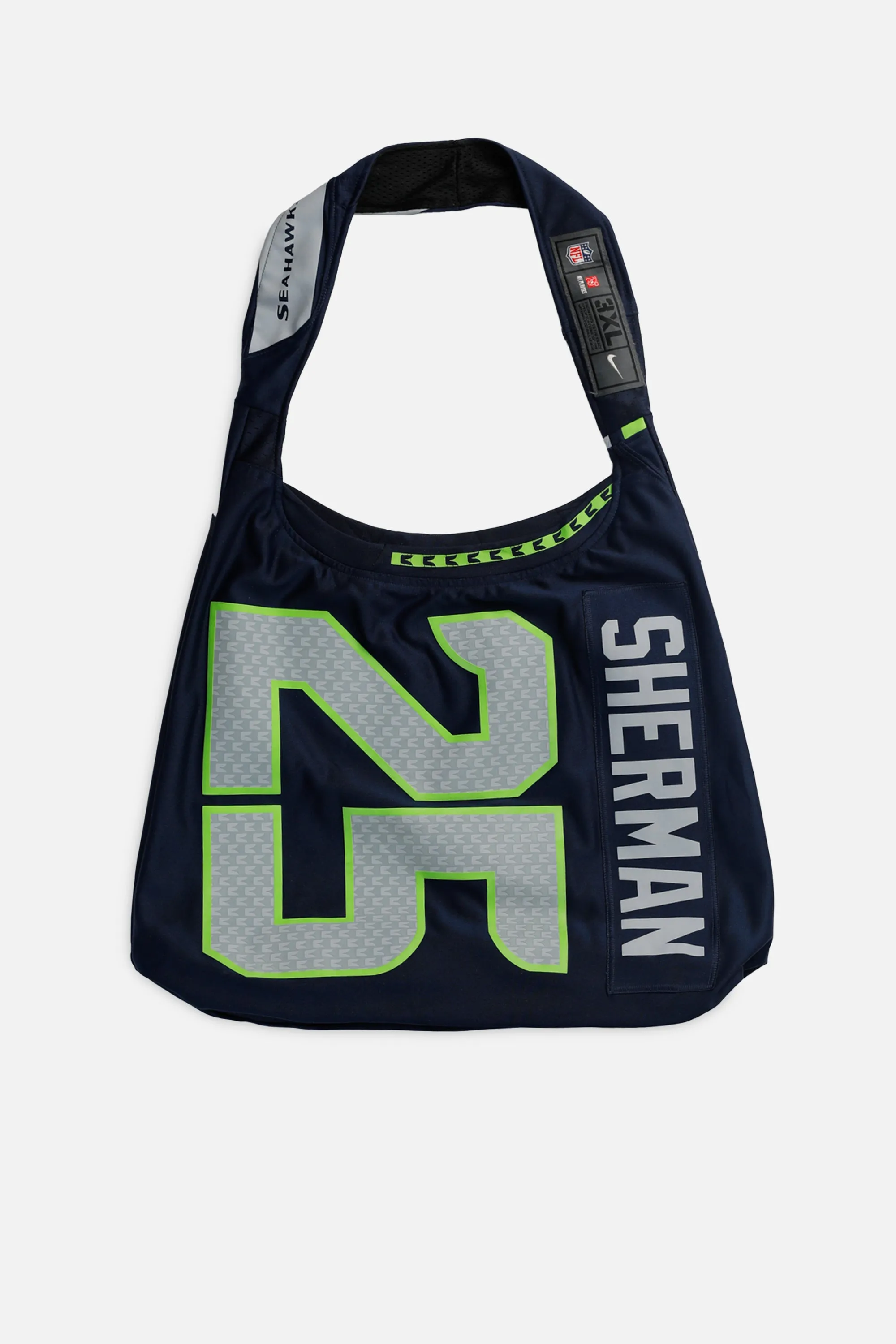 Rework Seattle Seahawks NFL Tote Bag Frankie
