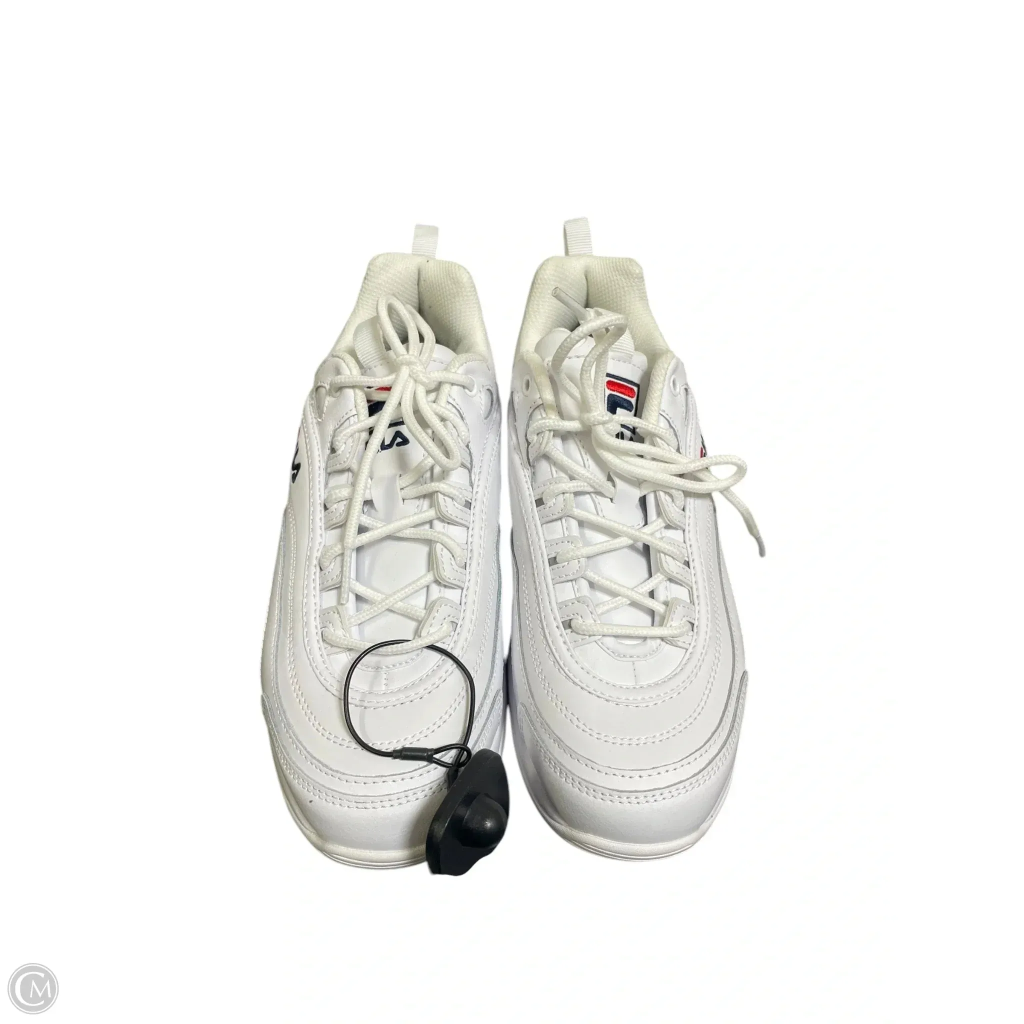 Shoes Athletic By Fila In White, Size: 8.5