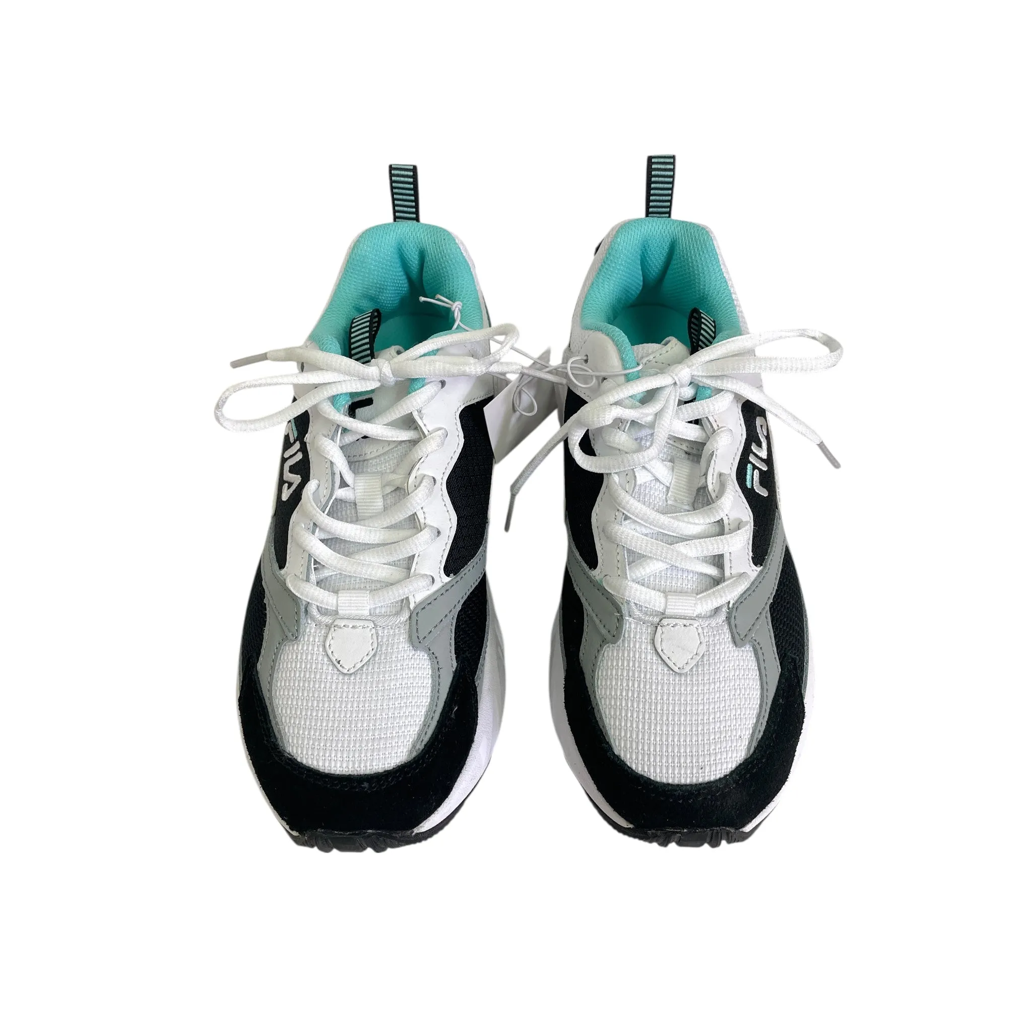 Shoes Athletic By Fila In White, Size:6.5
