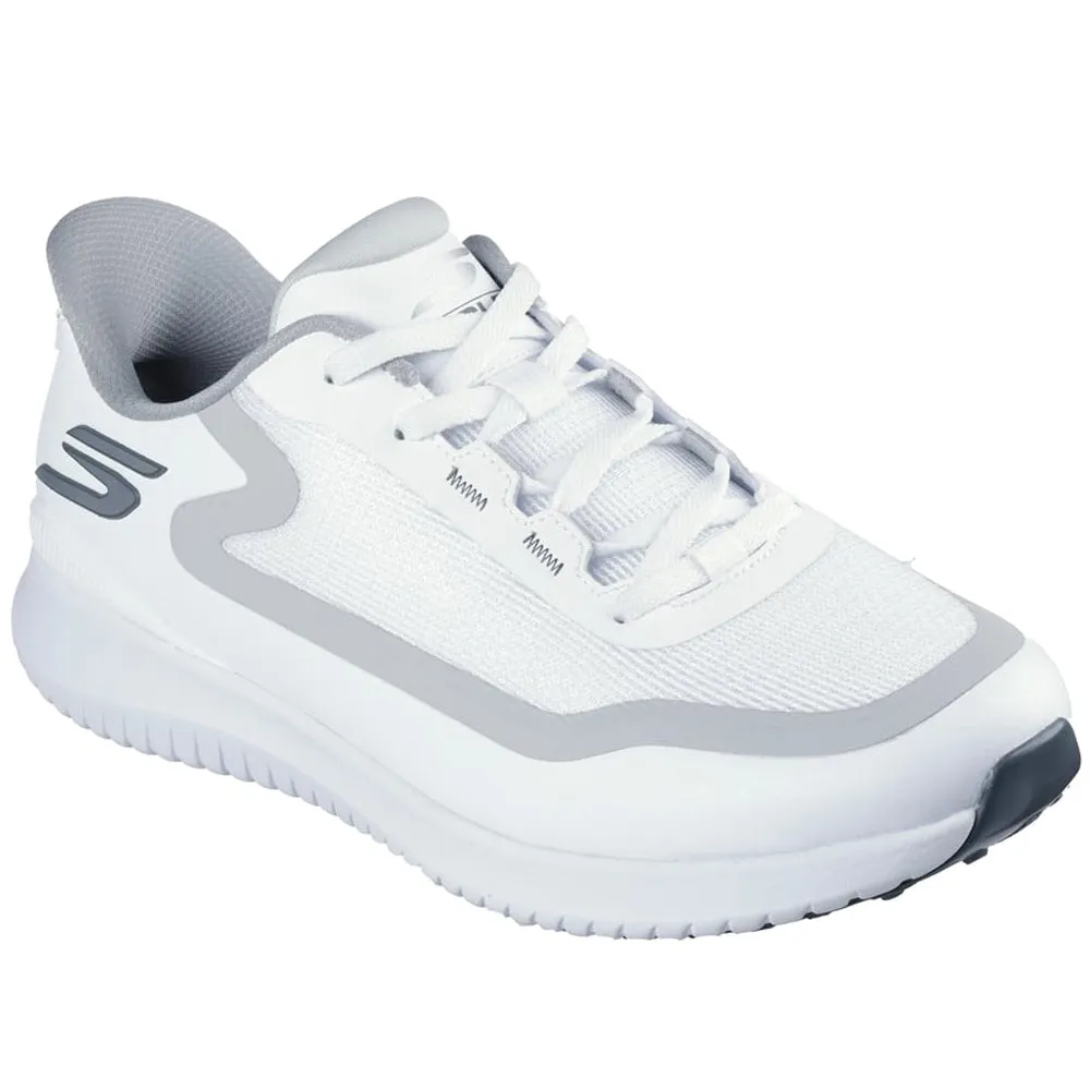 Skechers Go Golf Flight Spikeless Shoes - White/Grey
