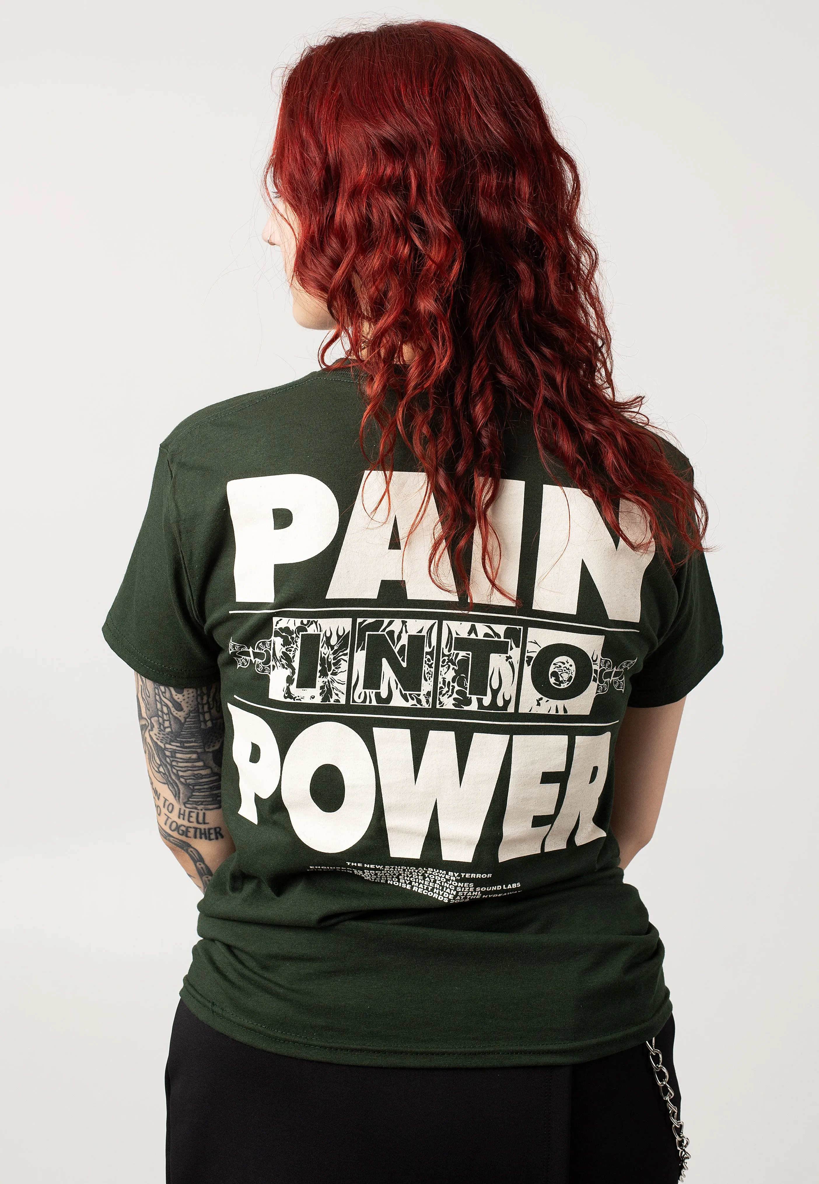 Terror - Pain Forest Green - T-Shirt