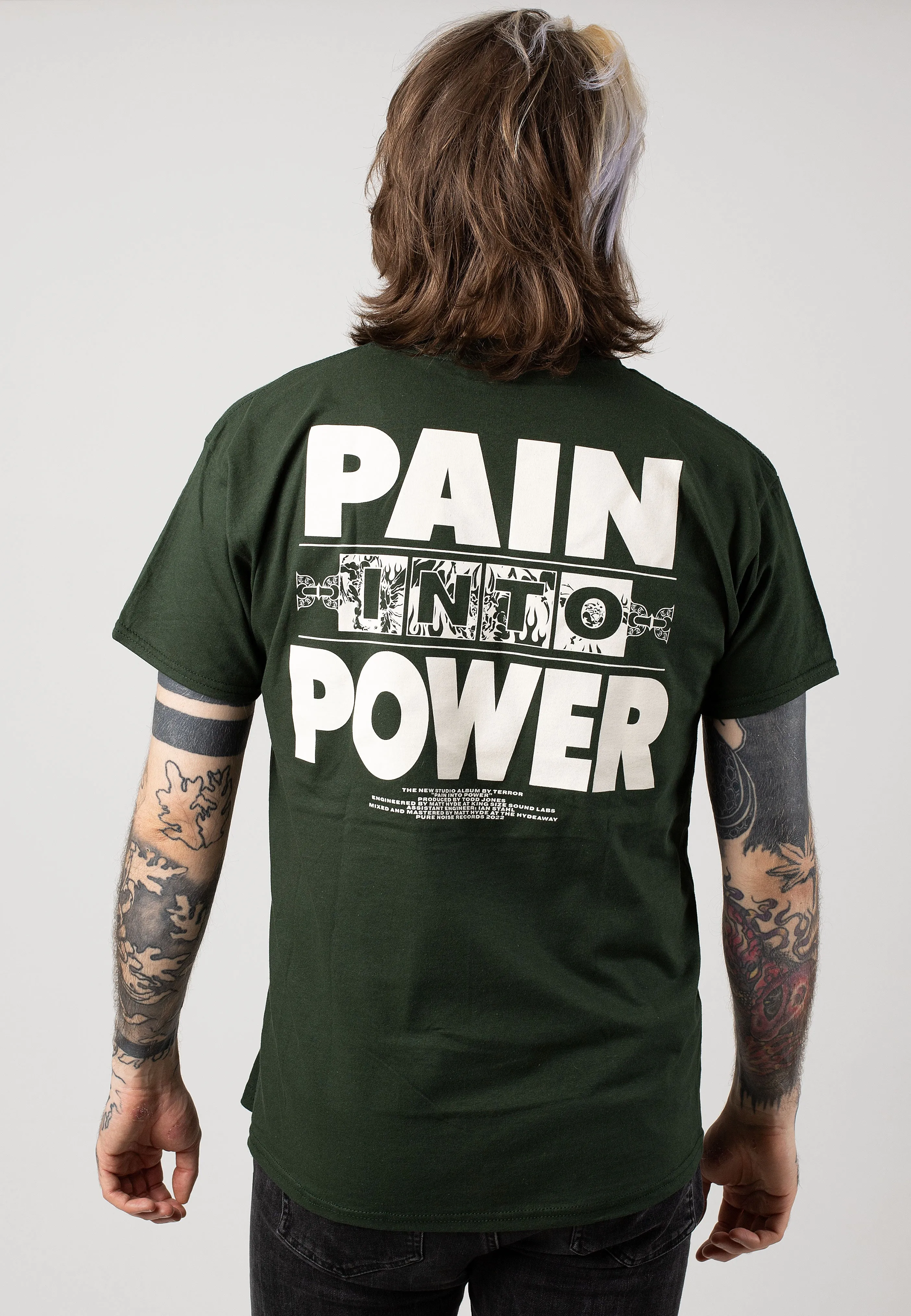 Terror - Pain Forest Green - T-Shirt