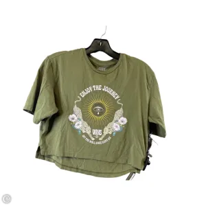 Top Short Sleeve Basic By Vans In Green, Size: Xs
