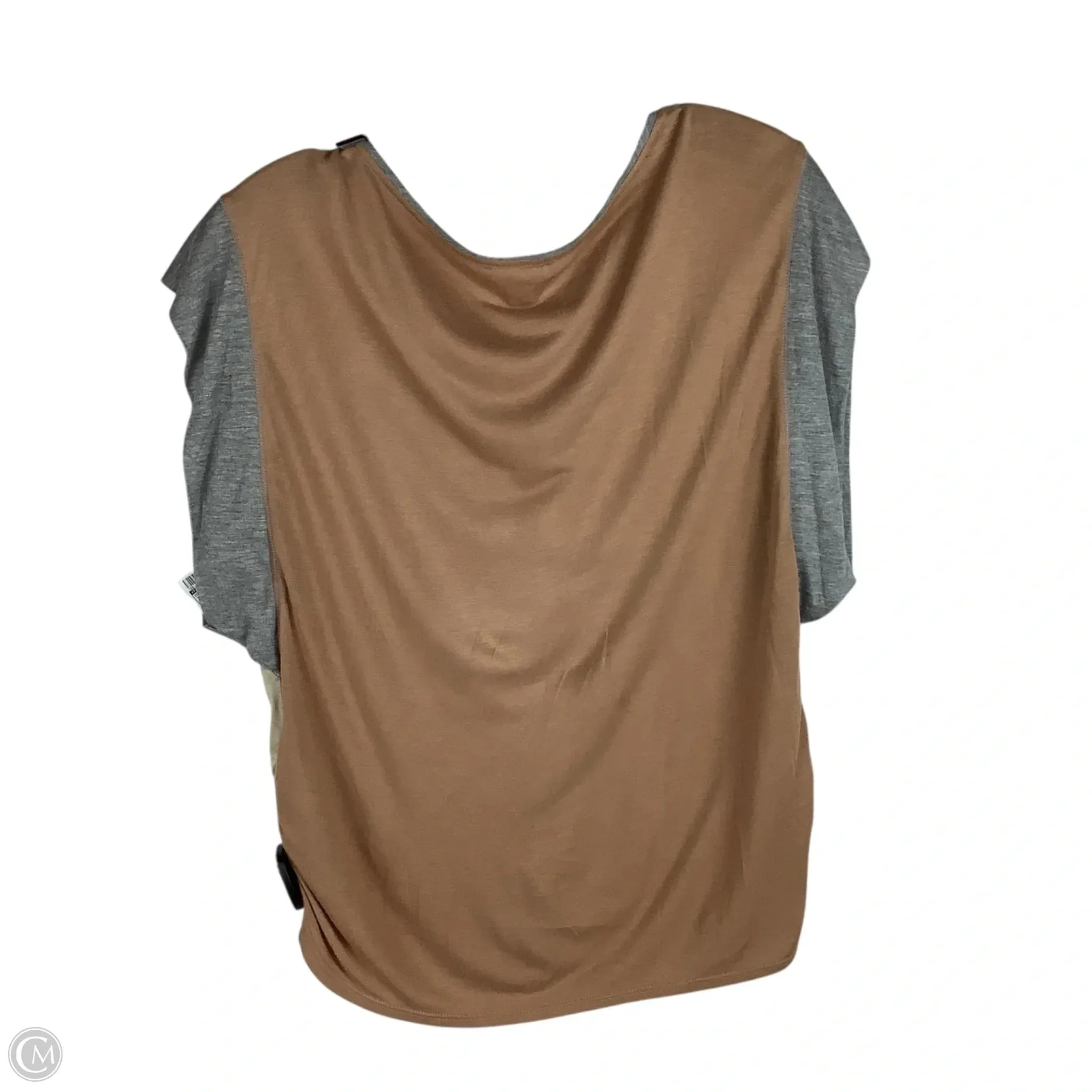Top Short Sleeve By Tiny In Tan, Size: Xs