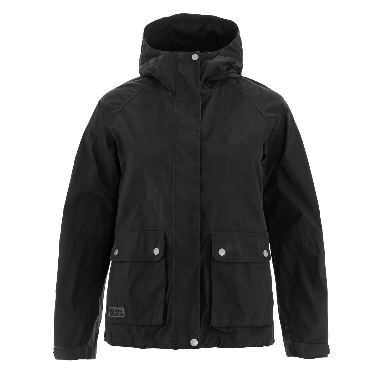 Trending Now Fjallraven Womens Vardag Wind Jacket Black  Limited Release!