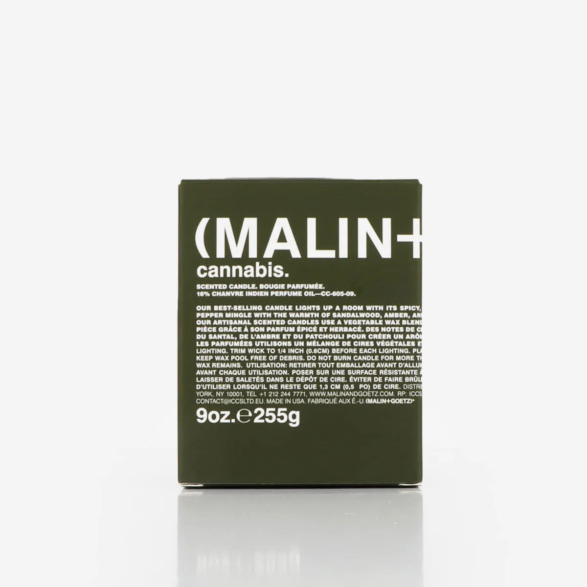 Trendy 2025 Malin   Goetz Cannabis Candle  Almost Gone!
