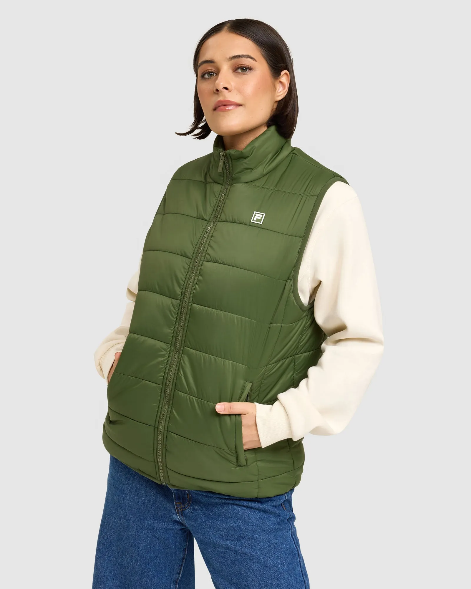 Unisex Aldo Puffer Vest -FILA