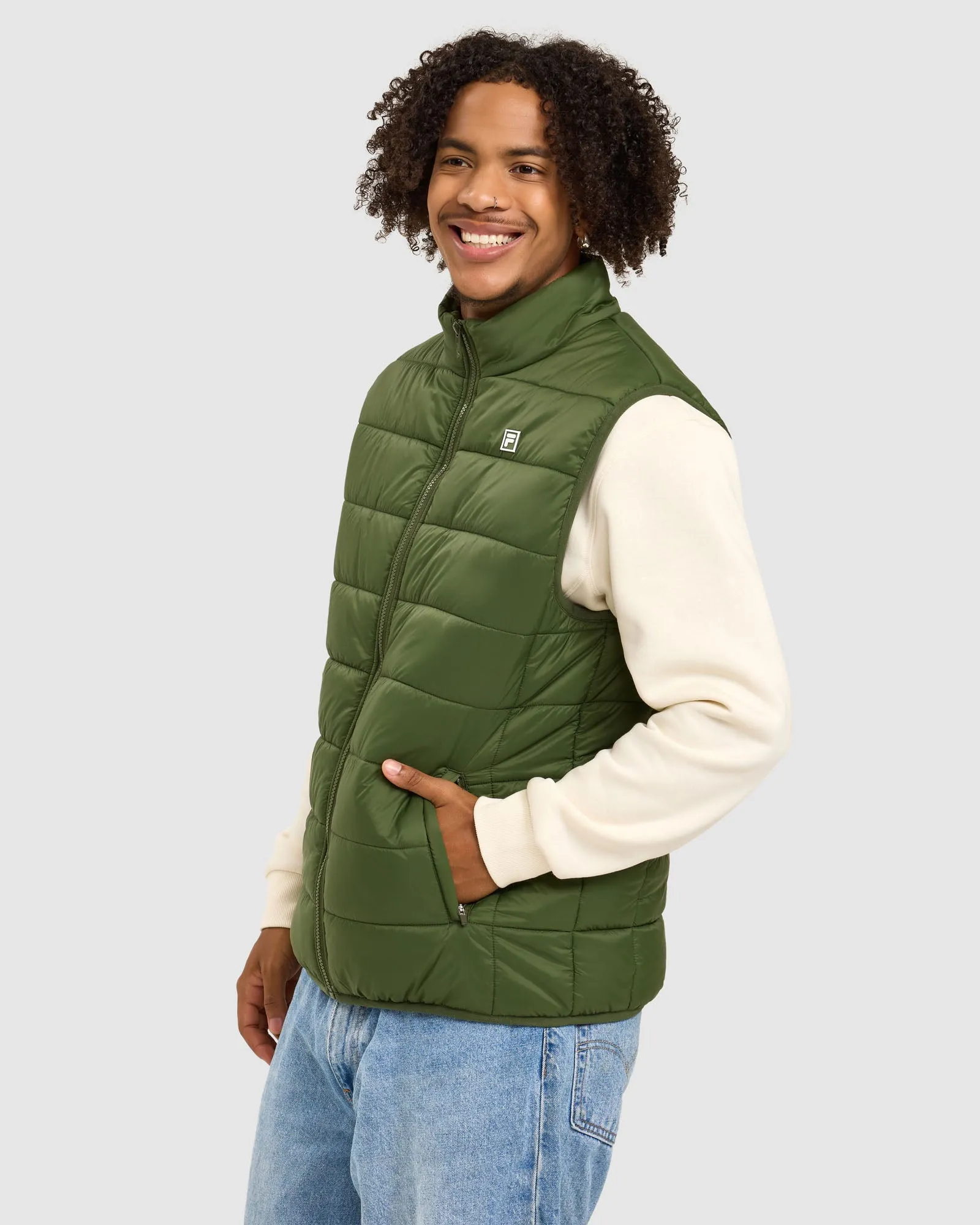 Unisex Aldo Puffer Vest -FILA