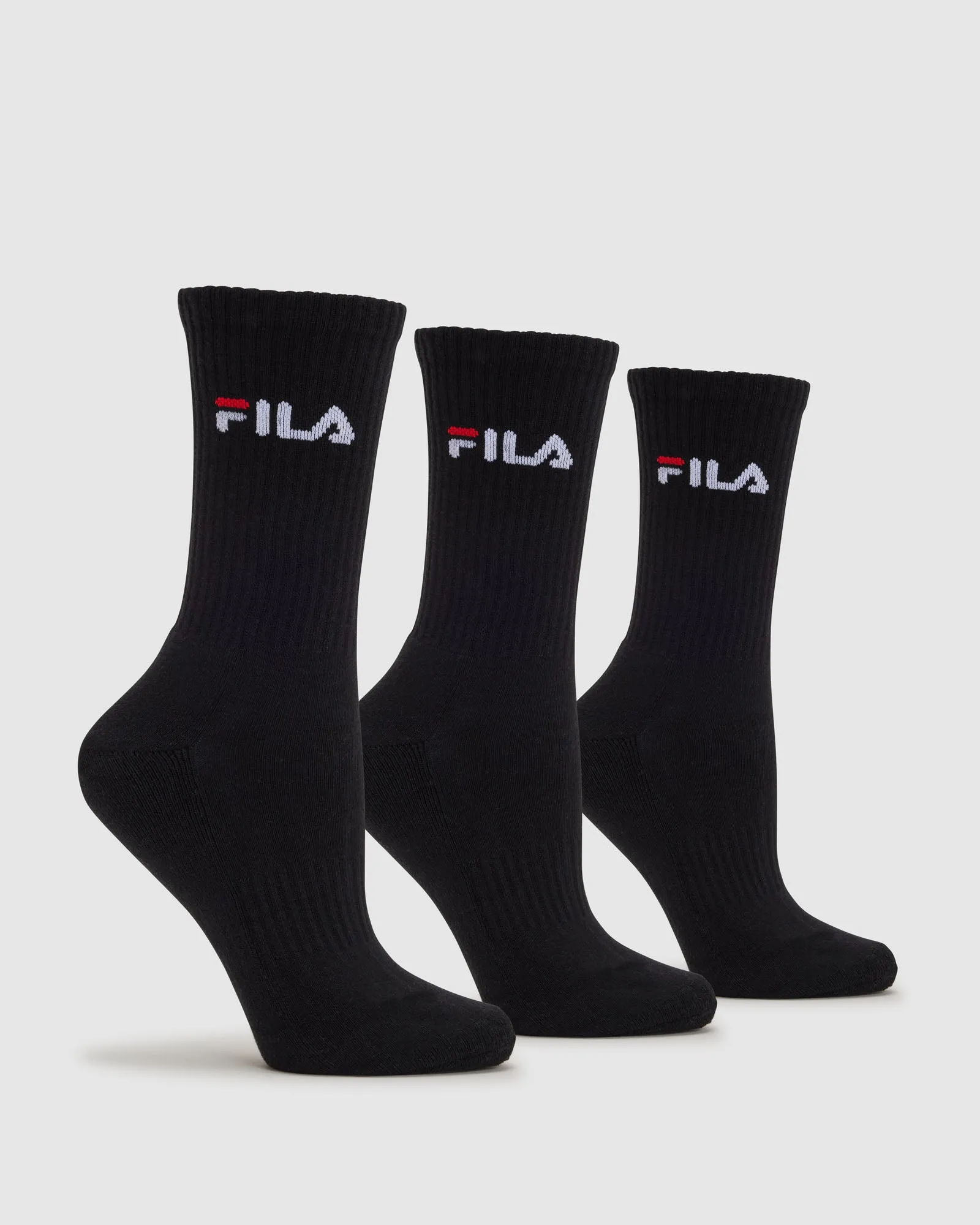 Unisex Crew Socks 3pk -FILA