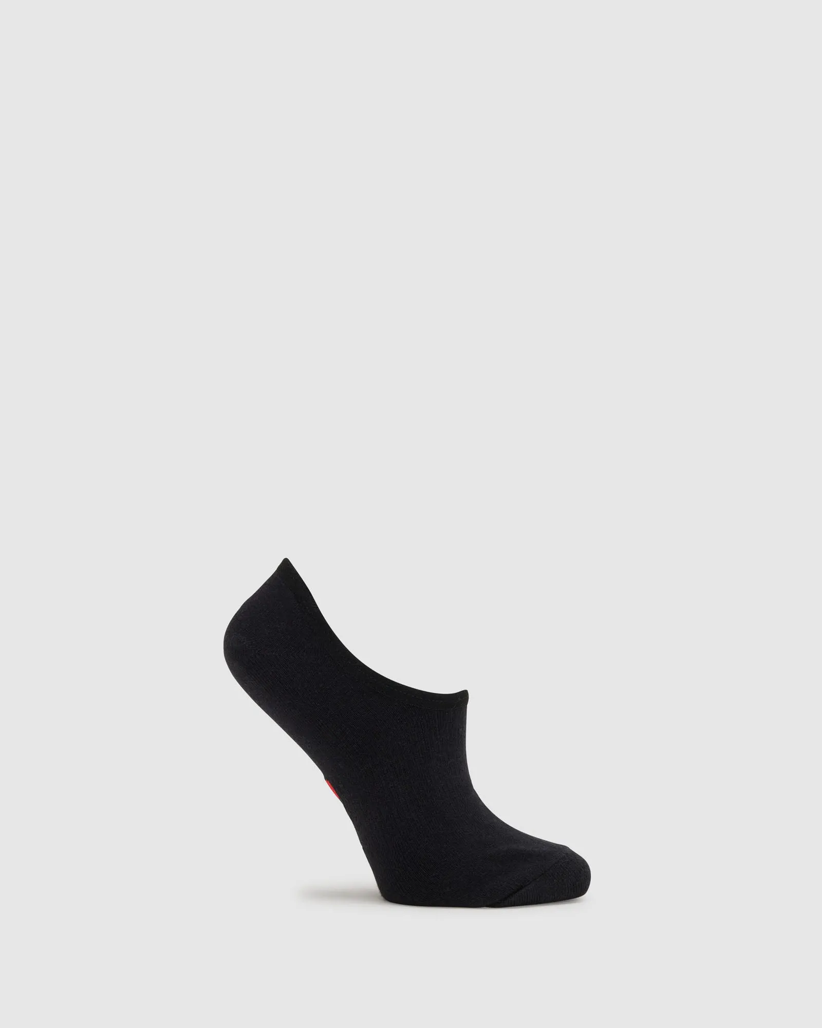 Unisex No Show Socks 3pk Black -FILA