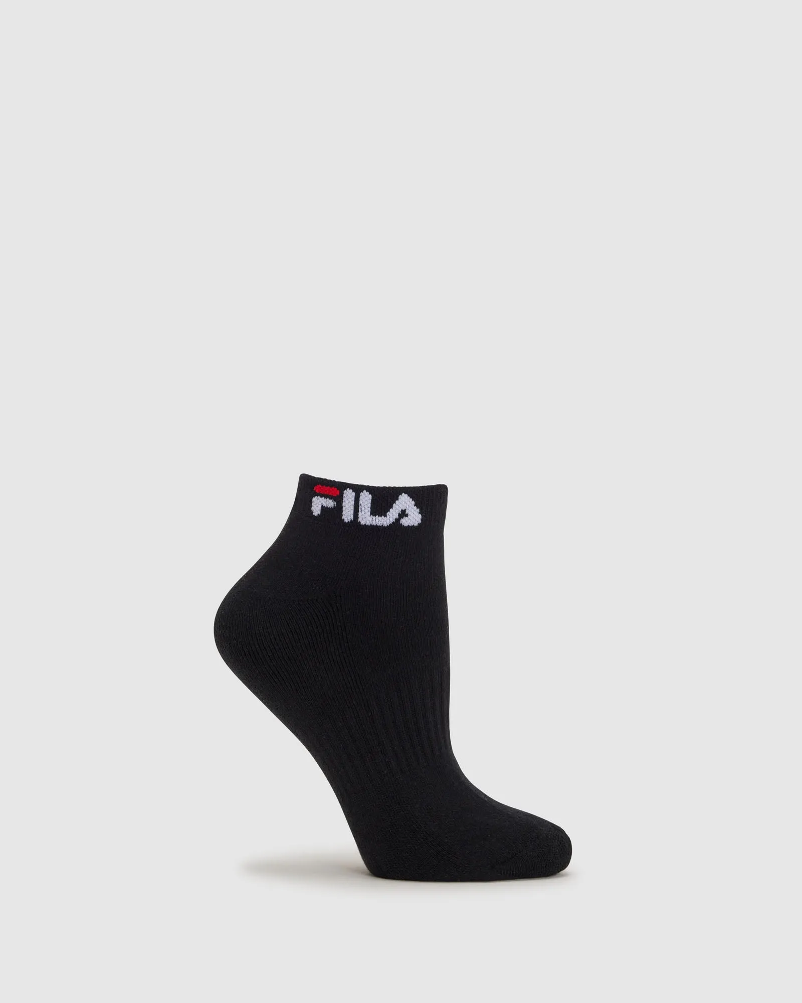 Unisex Ped Socks 3pk -FILA