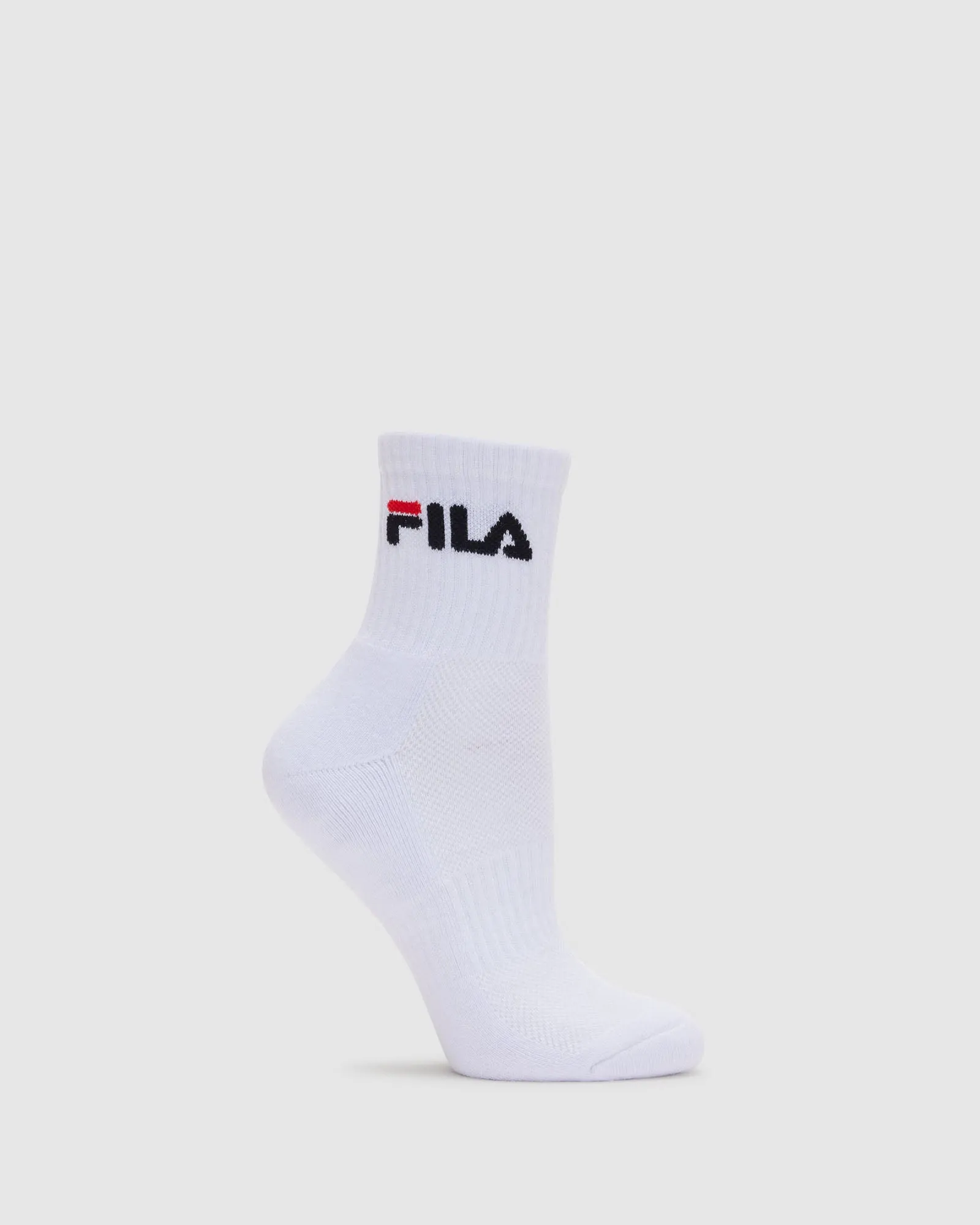 Unisex Qtr Crew Socks 3pk -FILA
