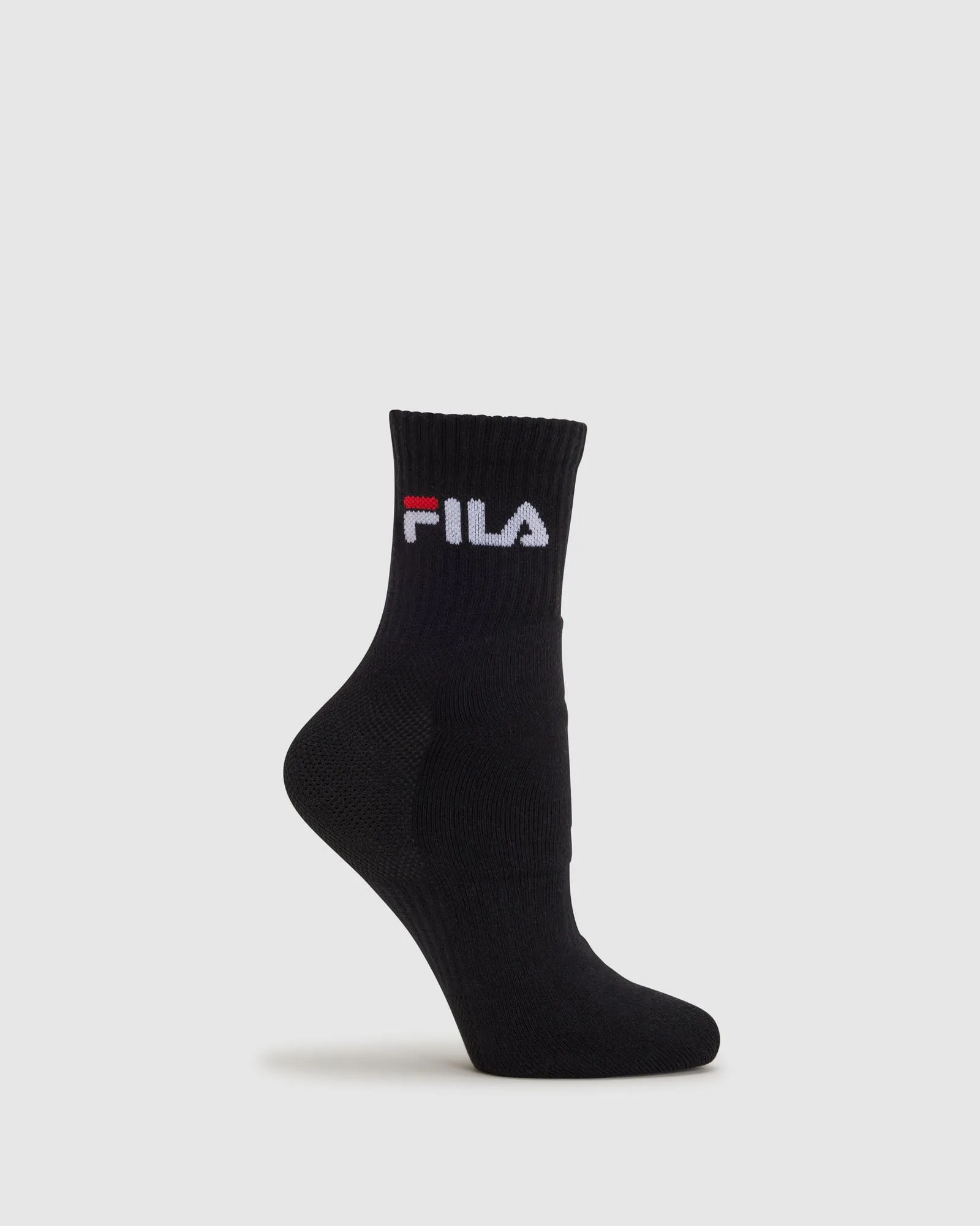 Unisex Qtr Crew Socks 3pk -FILA