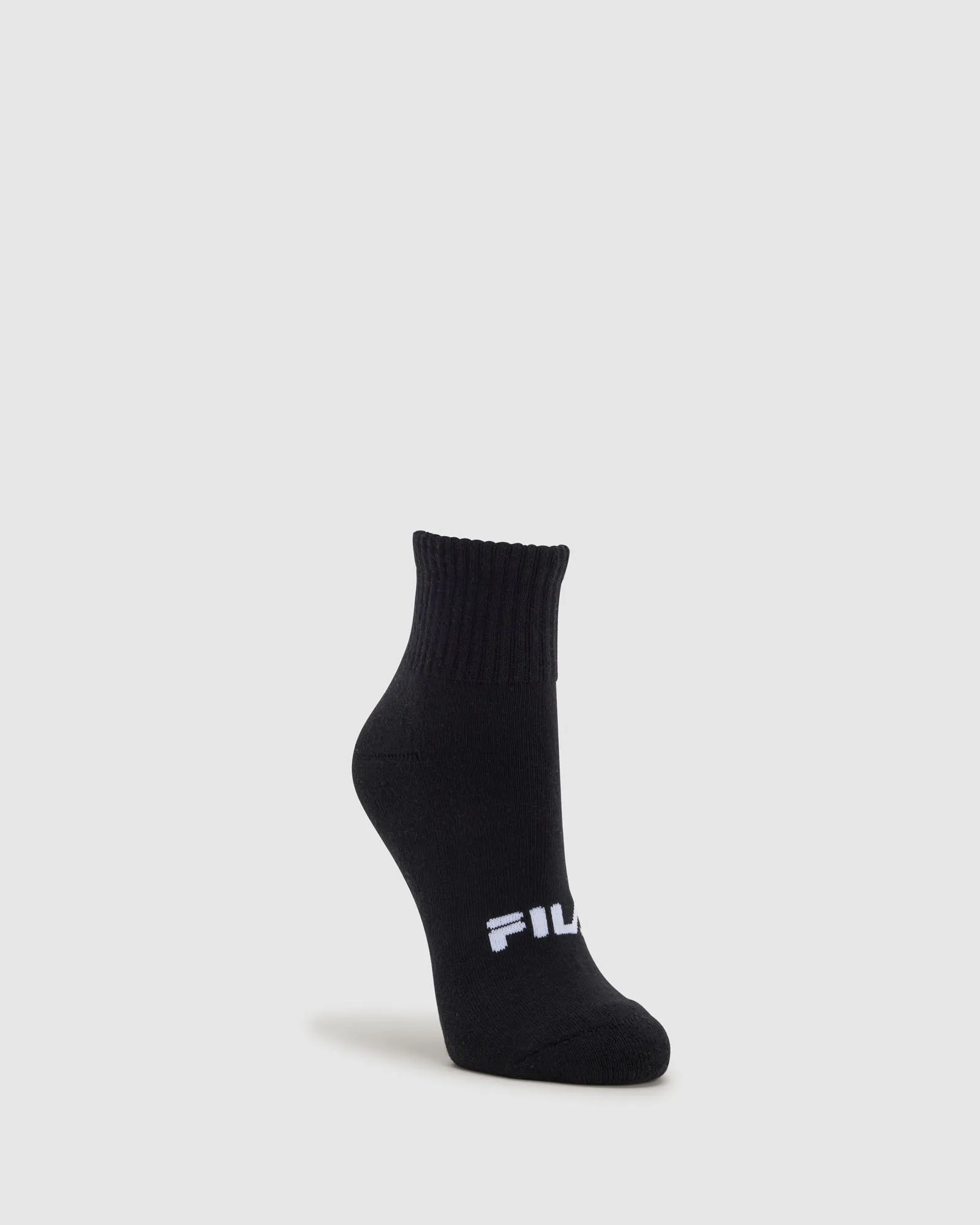 Unisex Youth Qtr Socks 3pk -FILA