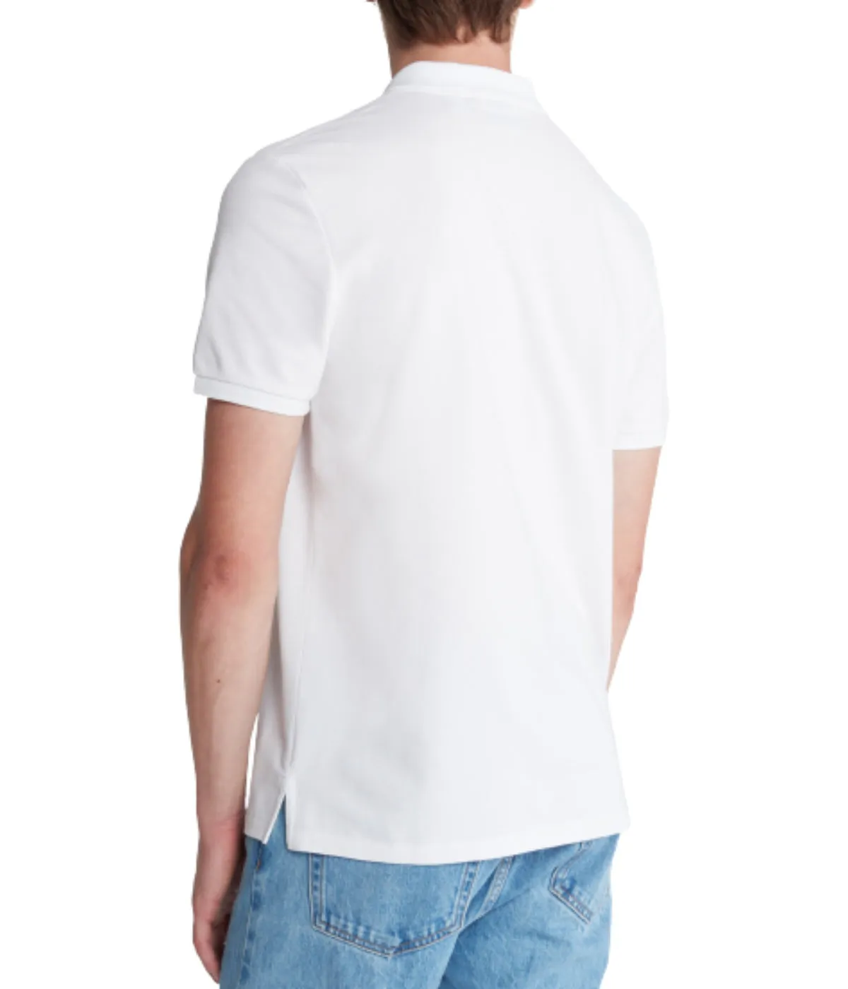 VIP Favorite Ss Tech Zip Polo White  Limited Stock!