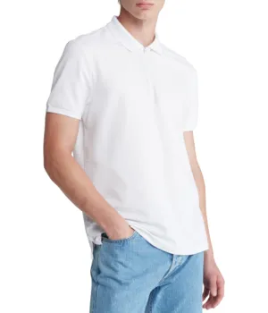 VIP Favorite Ss Tech Zip Polo White  Limited Stock!