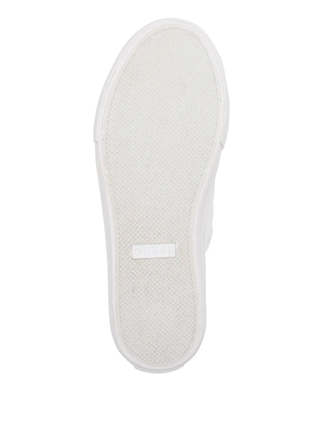 White Gold Loven Low-Top Sneakers Guess