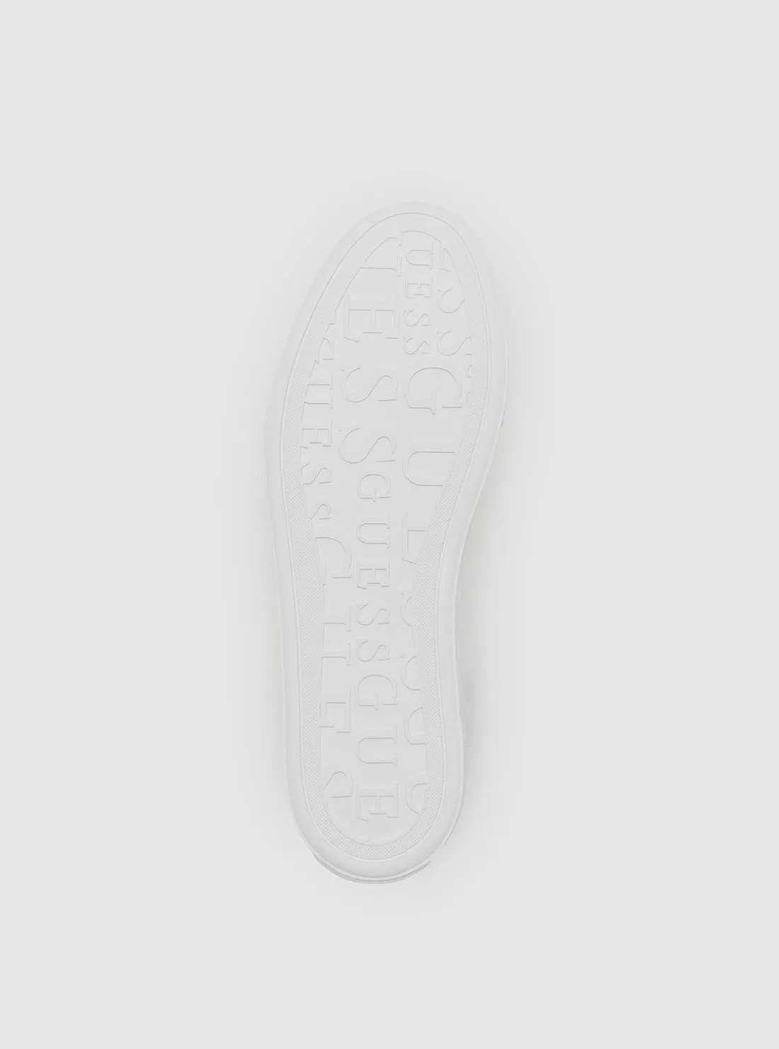 White Logo Giaa Low-Top Sneakers Guess