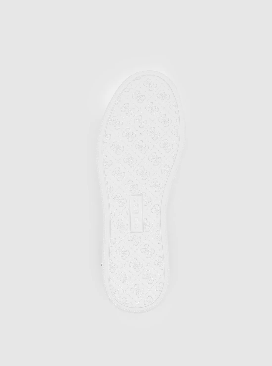 White Renzy Low-Top Sneakers Guess