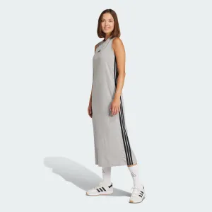 Women's adidas Essentials 3-Stripes Long Racerback Dress