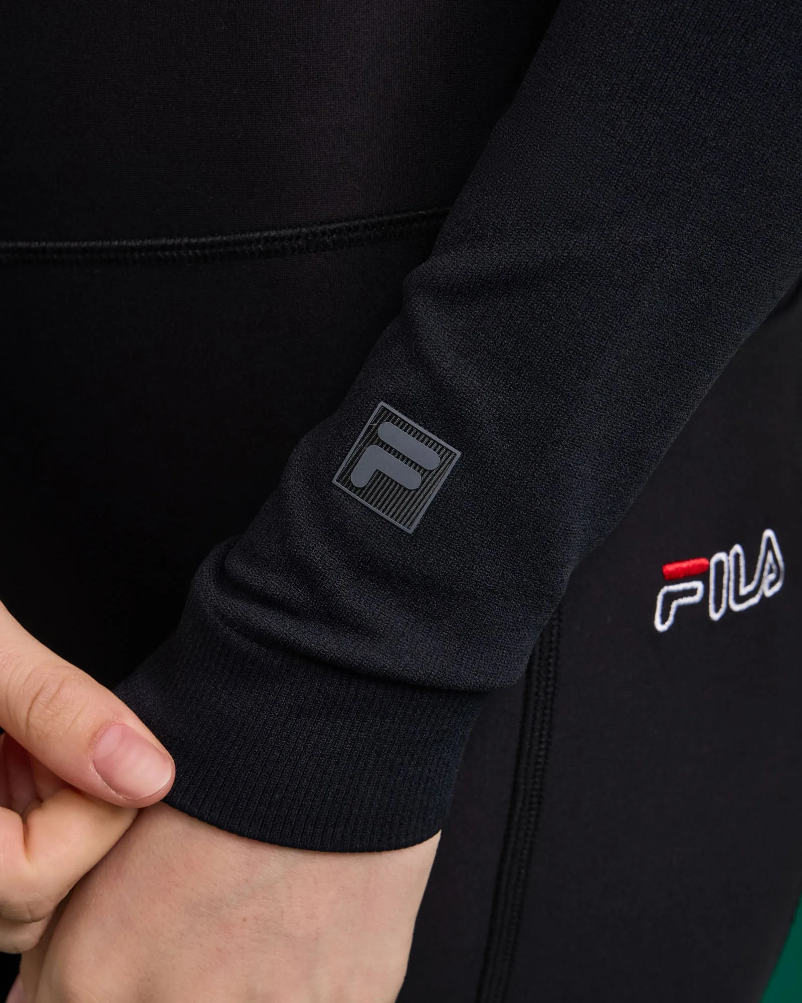 Women's Break Point Seamless Qtr Zip -FILA