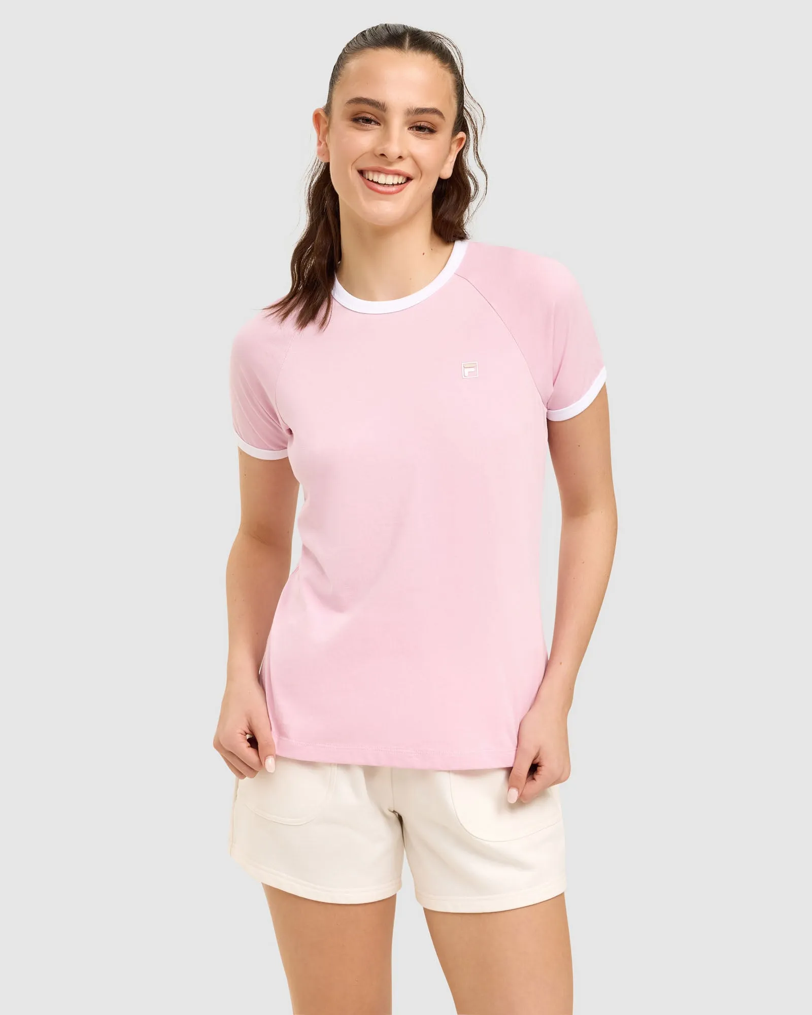 Women's Hazel Ringer Tee -FILA