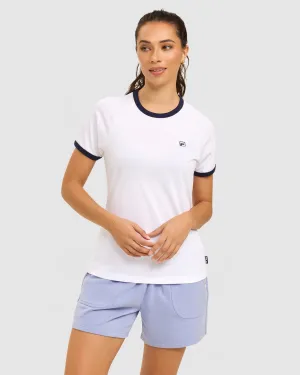 Women's Hazel Ringer Tee -FILA
